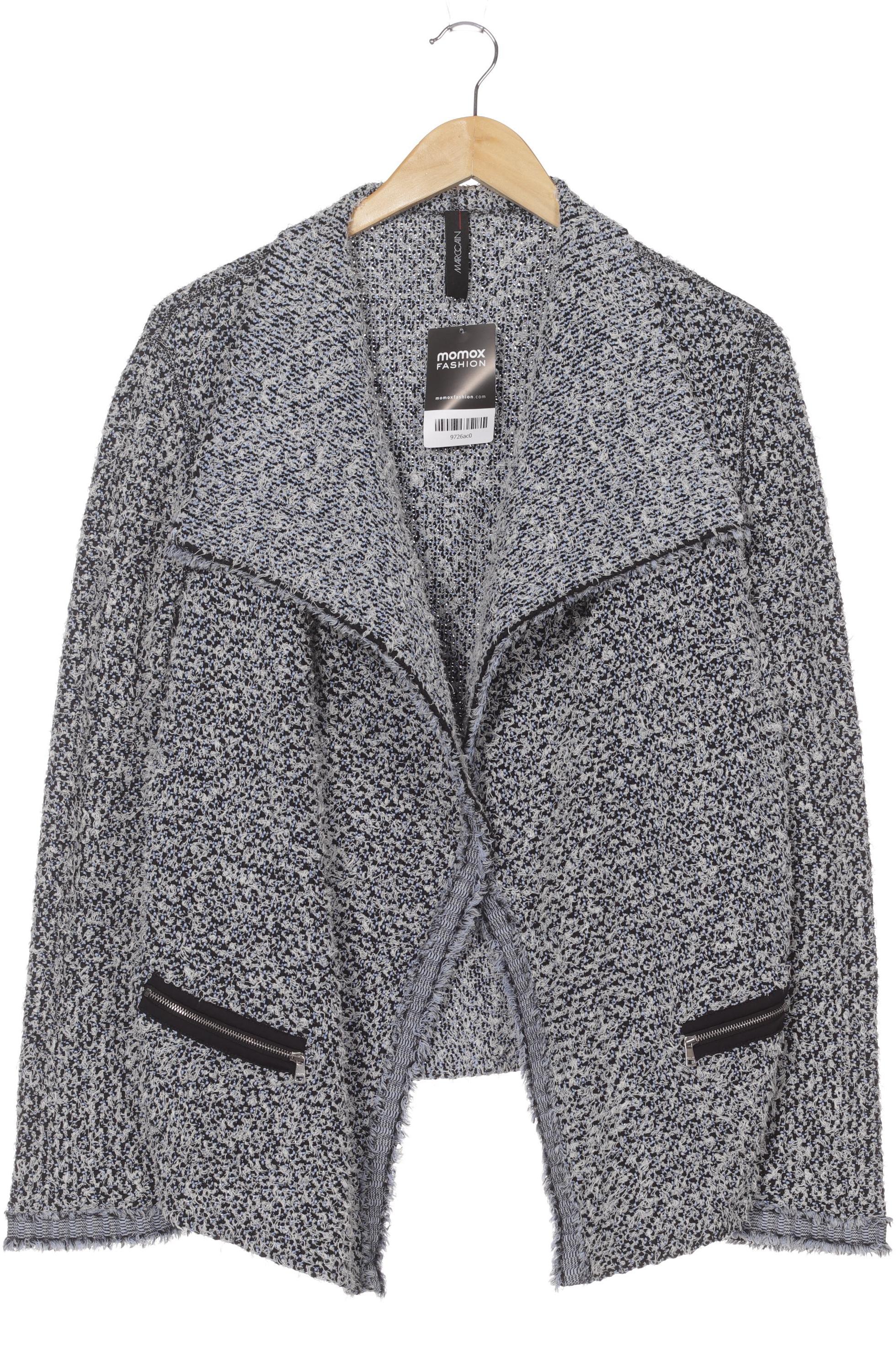 

Marc Cain Damen Strickjacke, blau, Gr. 44