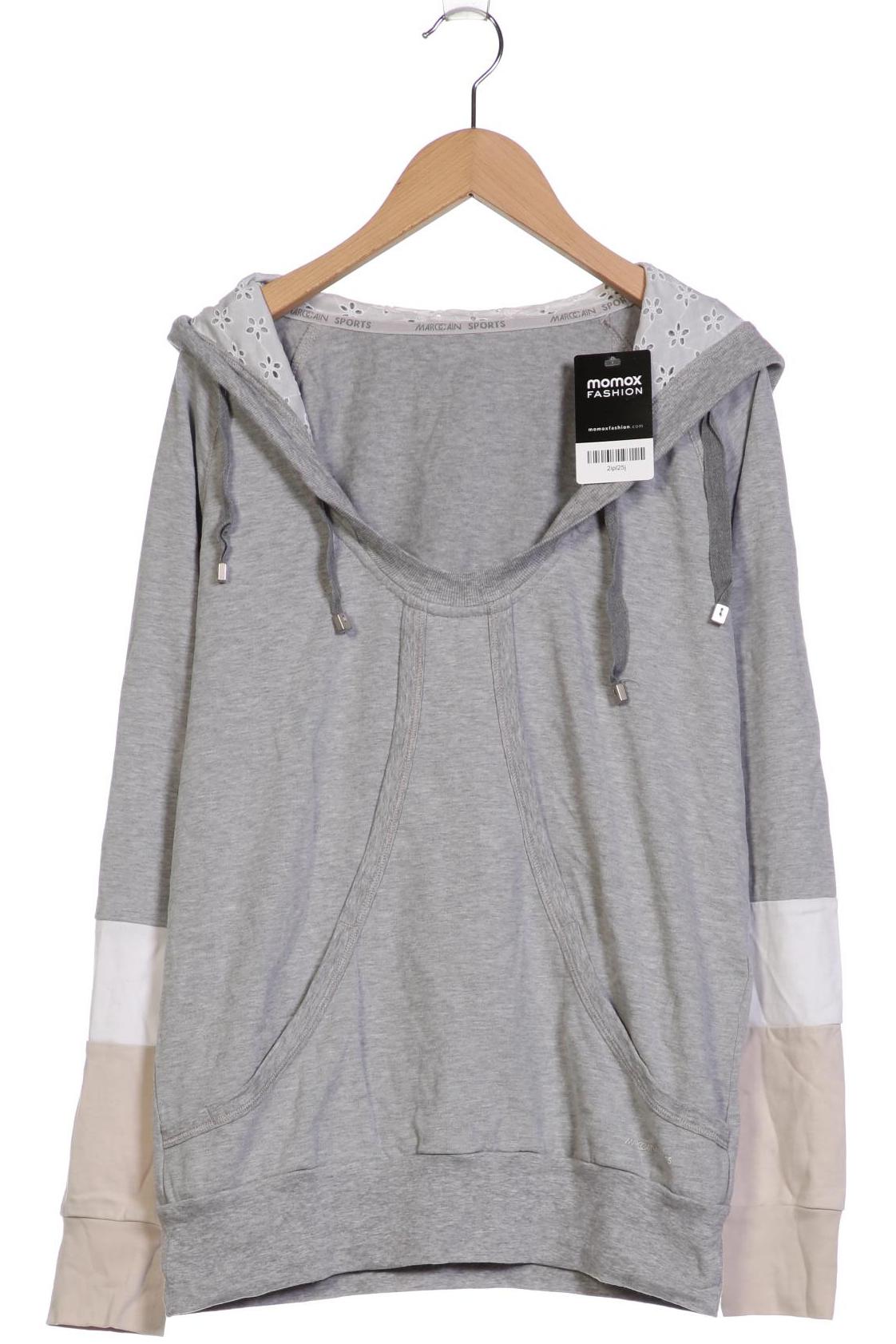

Marc Cain Damen Kapuzenpullover, grau, Gr. 38