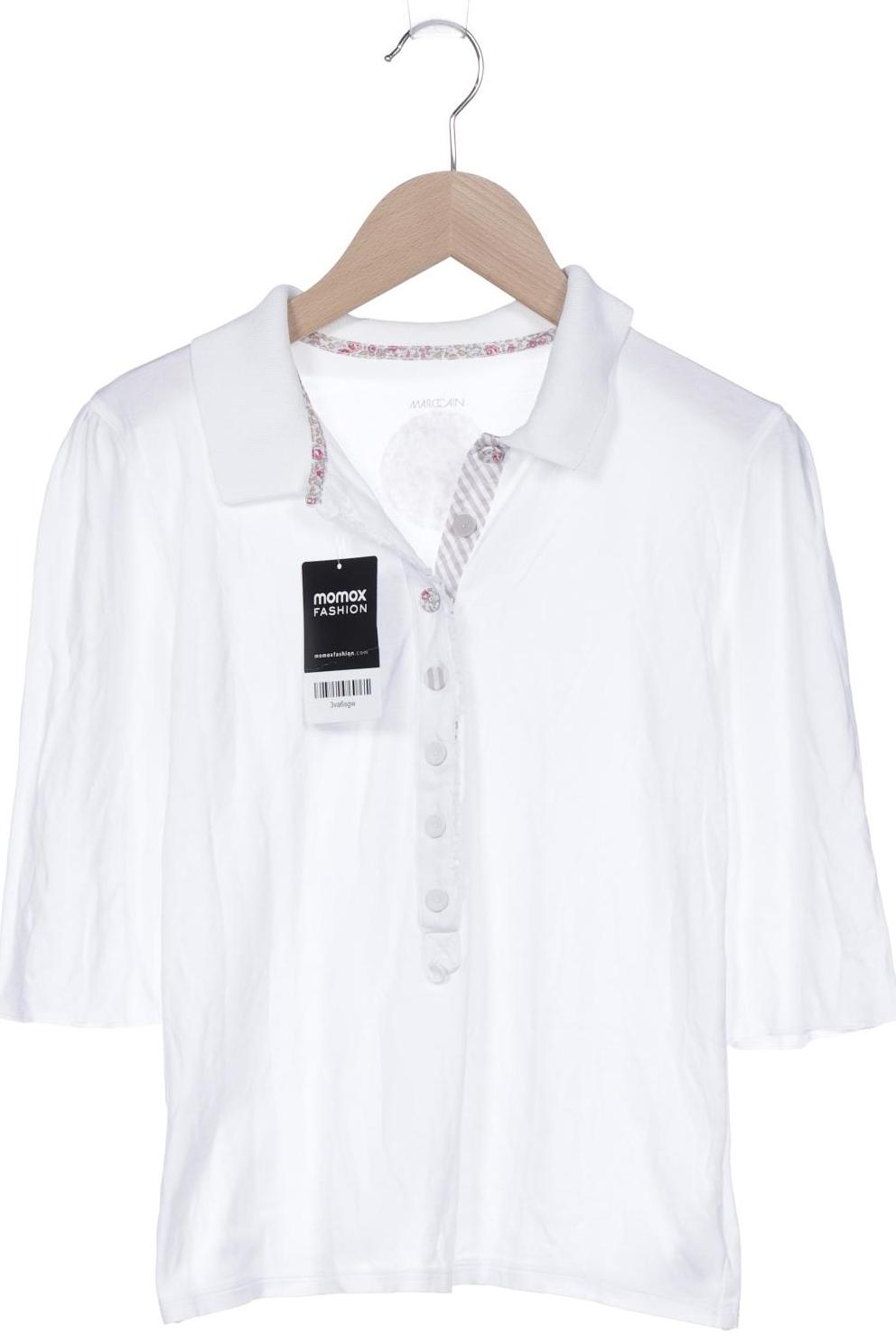 

Marc Cain Damen Poloshirt, weiß, Gr. 34