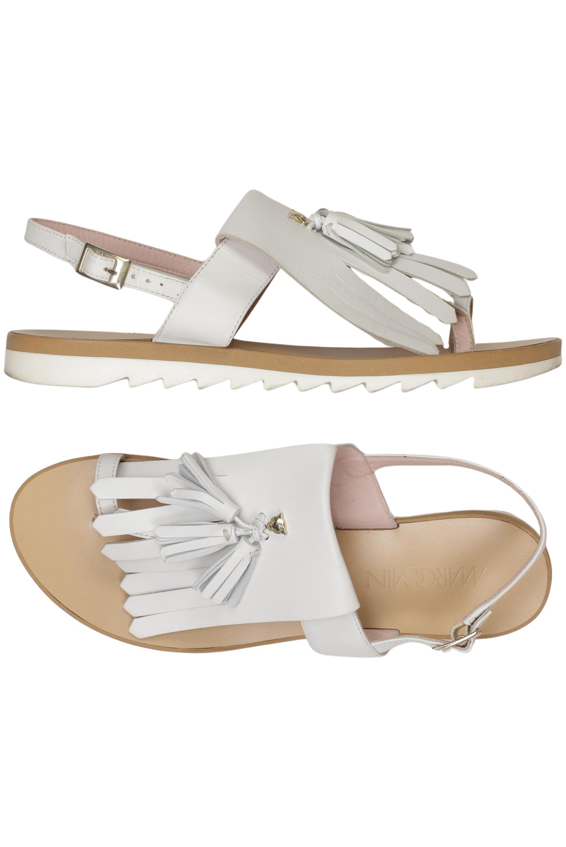 

Marc Cain Damen Sandale, weiß, Gr. 40