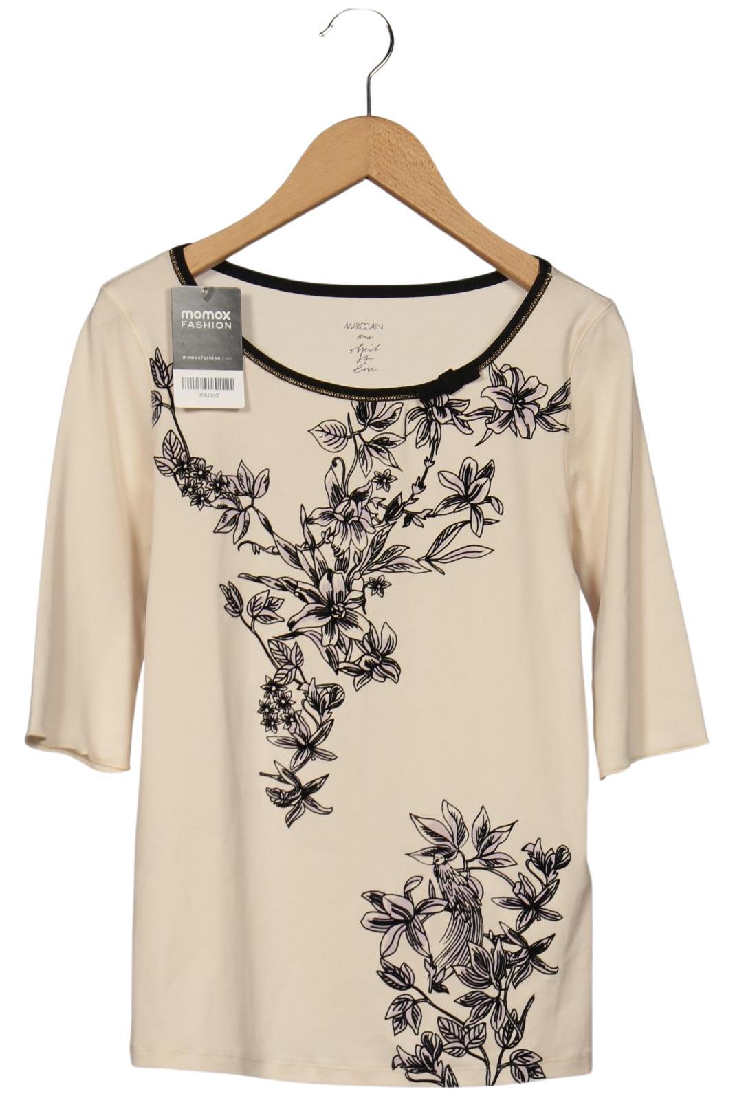 

Marc Cain Damen Langarmshirt, cremeweiß, Gr. 36