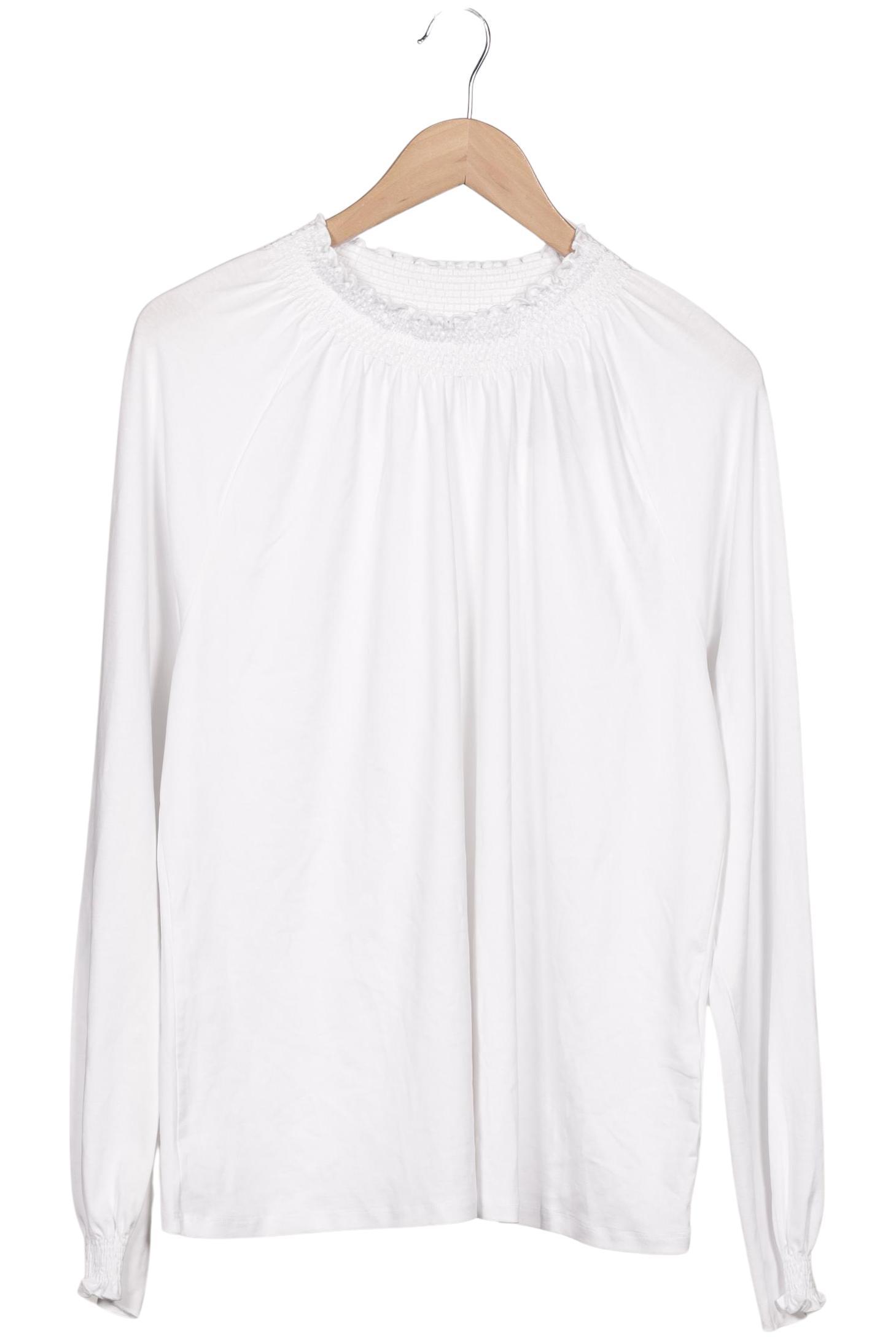 

Marc Cain Damen Langarmshirt, weiß, Gr. 40