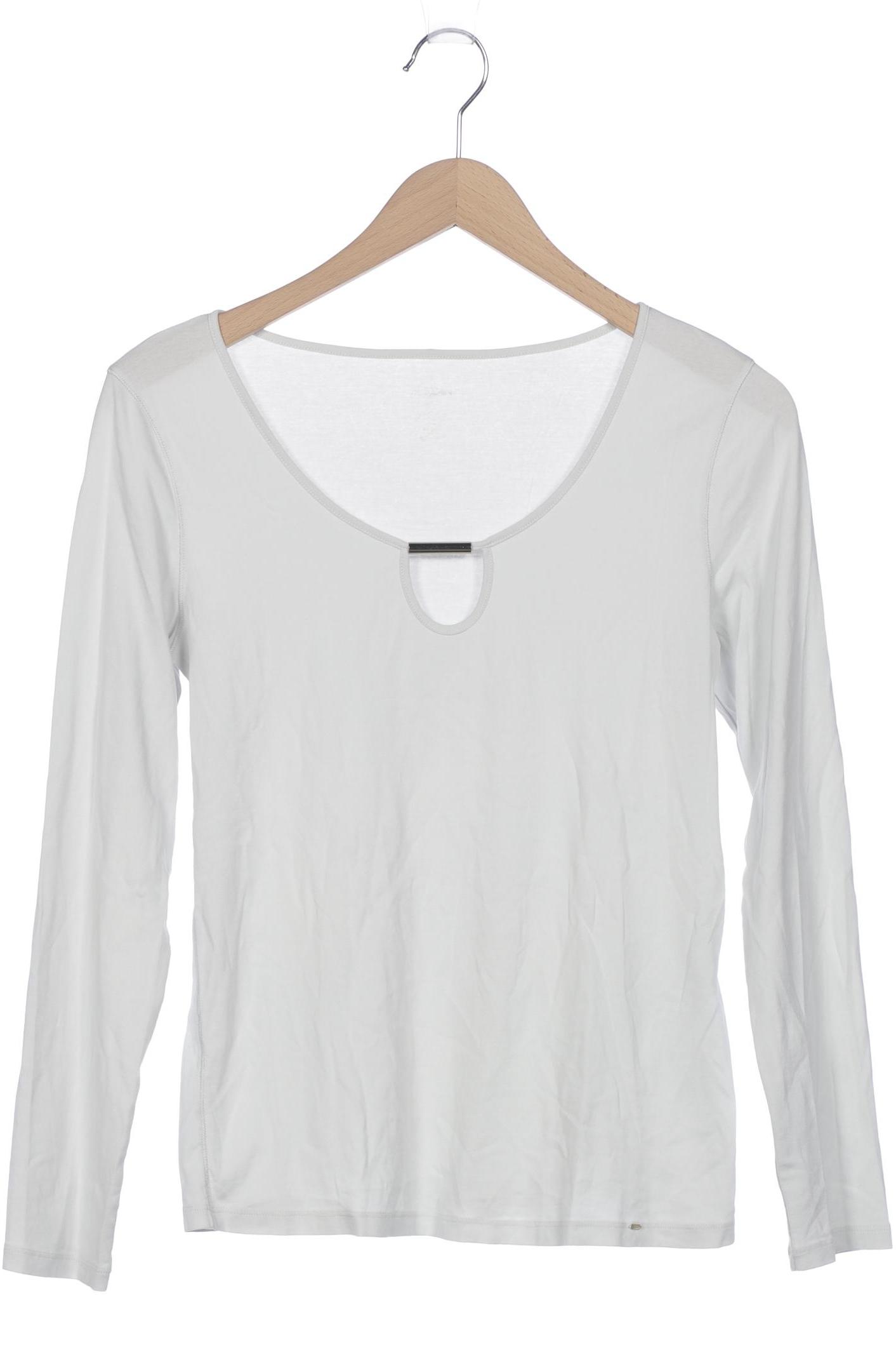 

Marc Cain Damen Langarmshirt, weiß, Gr. 42