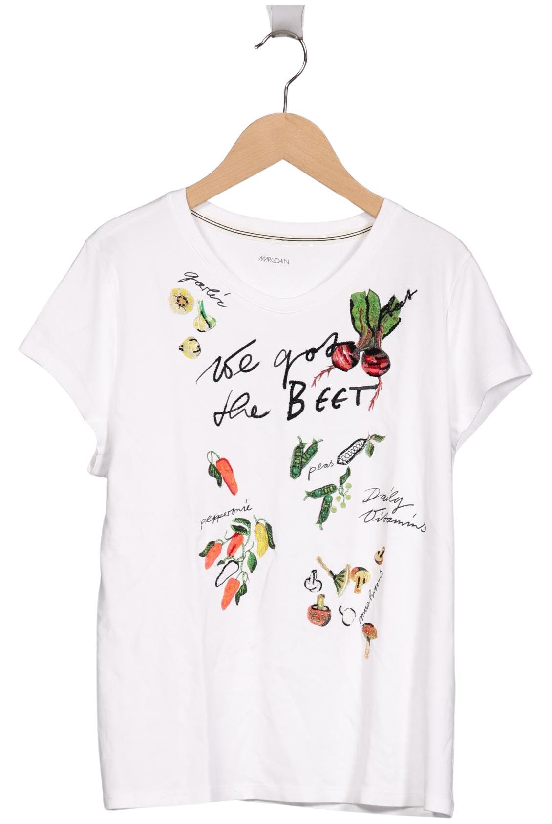 

Marc Cain Damen T-Shirt, weiß, Gr. 38