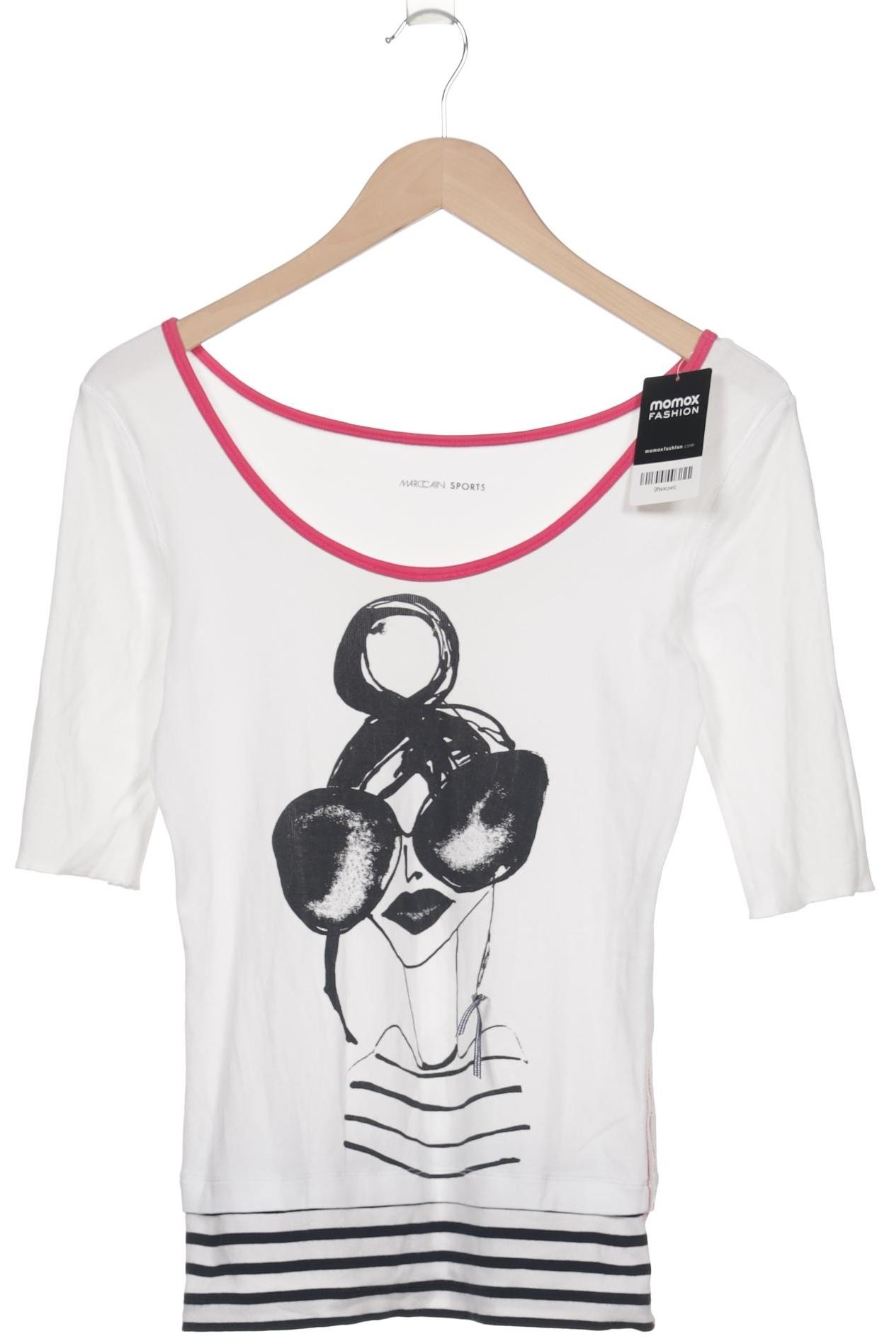 

Marc Cain Damen T-Shirt, weiß, Gr. 36