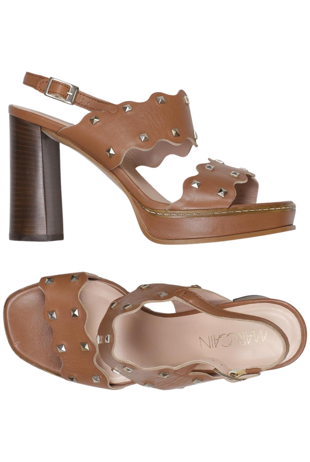 

Marc Cain Damen Sandale, braun, Gr. 38