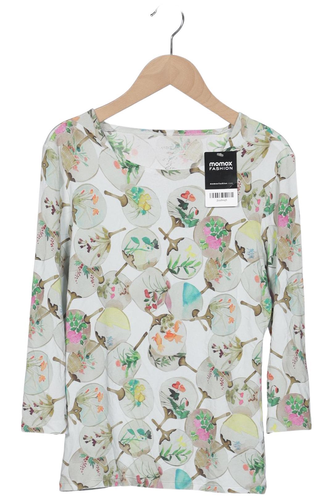 

Marc Cain Damen Langarmshirt, weiß, Gr. 34