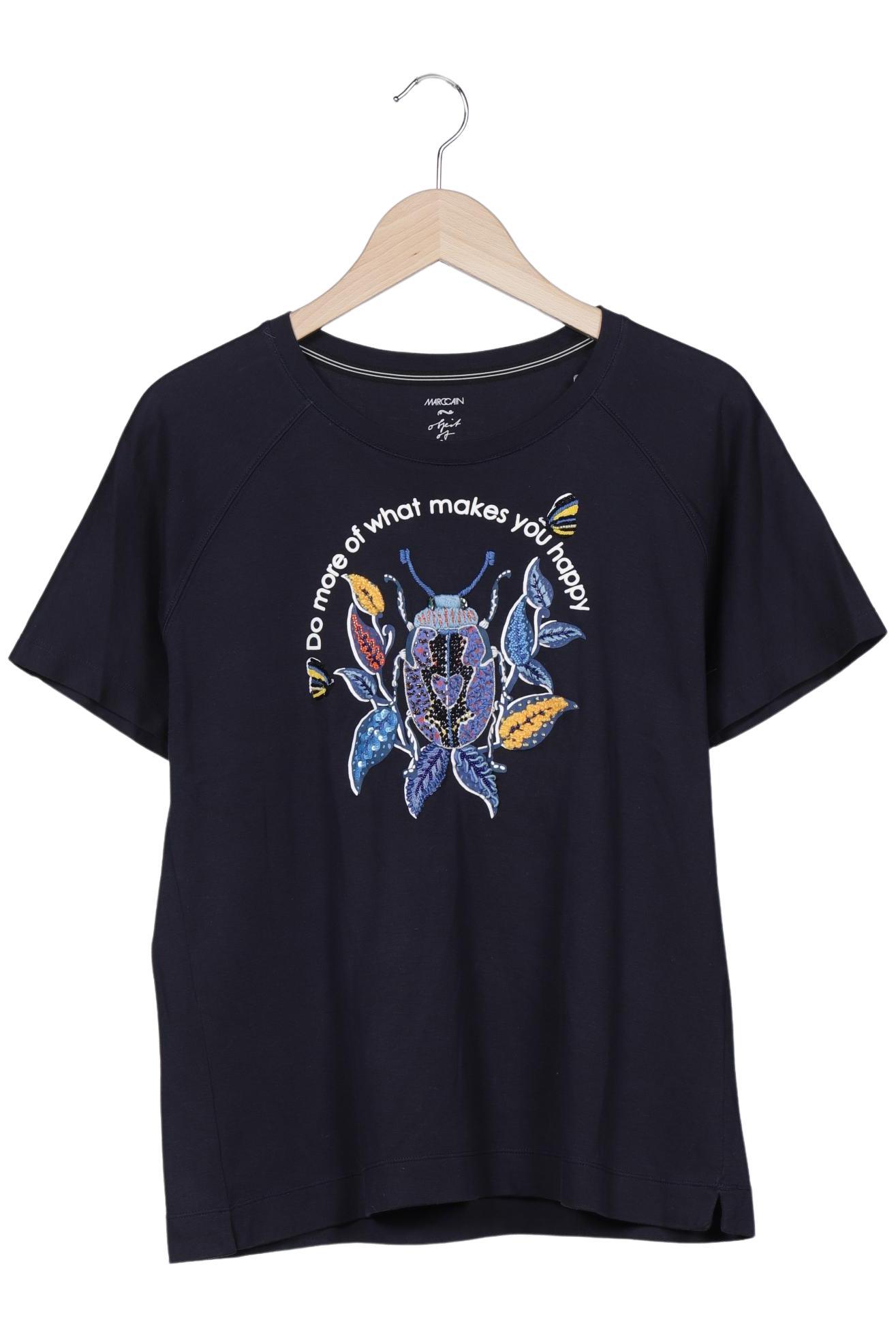 

Marc Cain Damen T-Shirt, marineblau, Gr. 42