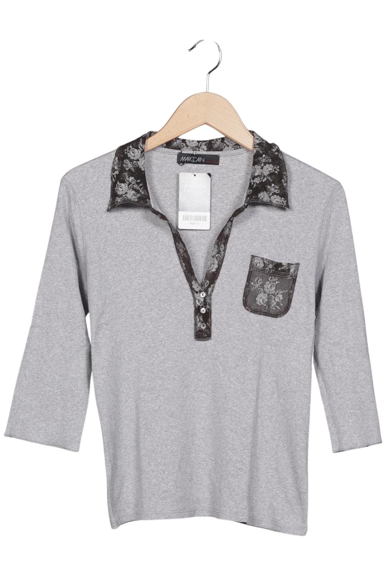 

Marc Cain Damen Poloshirt, grau, Gr. 42