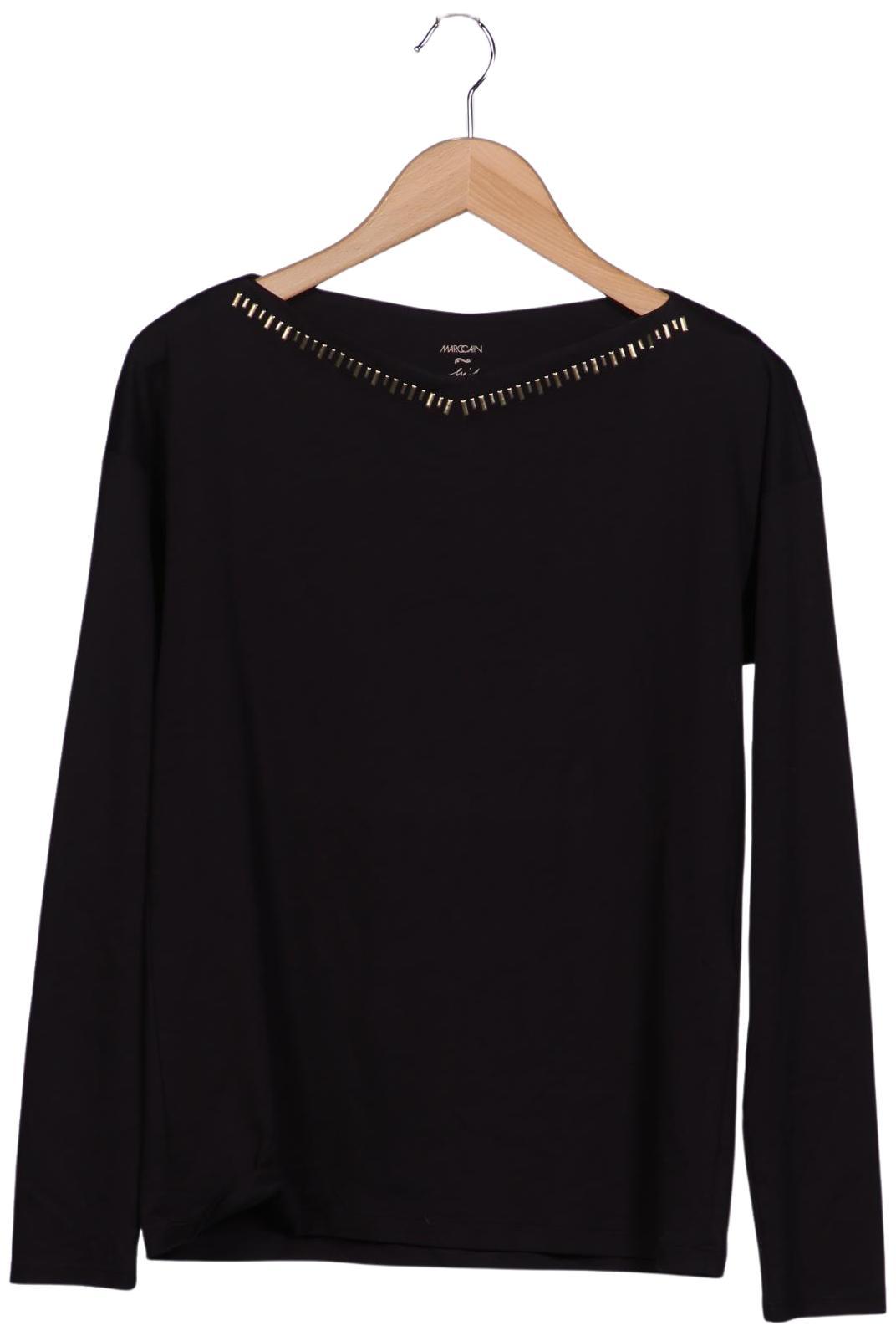 

Marc Cain Damen Langarmshirt, schwarz, Gr. 38