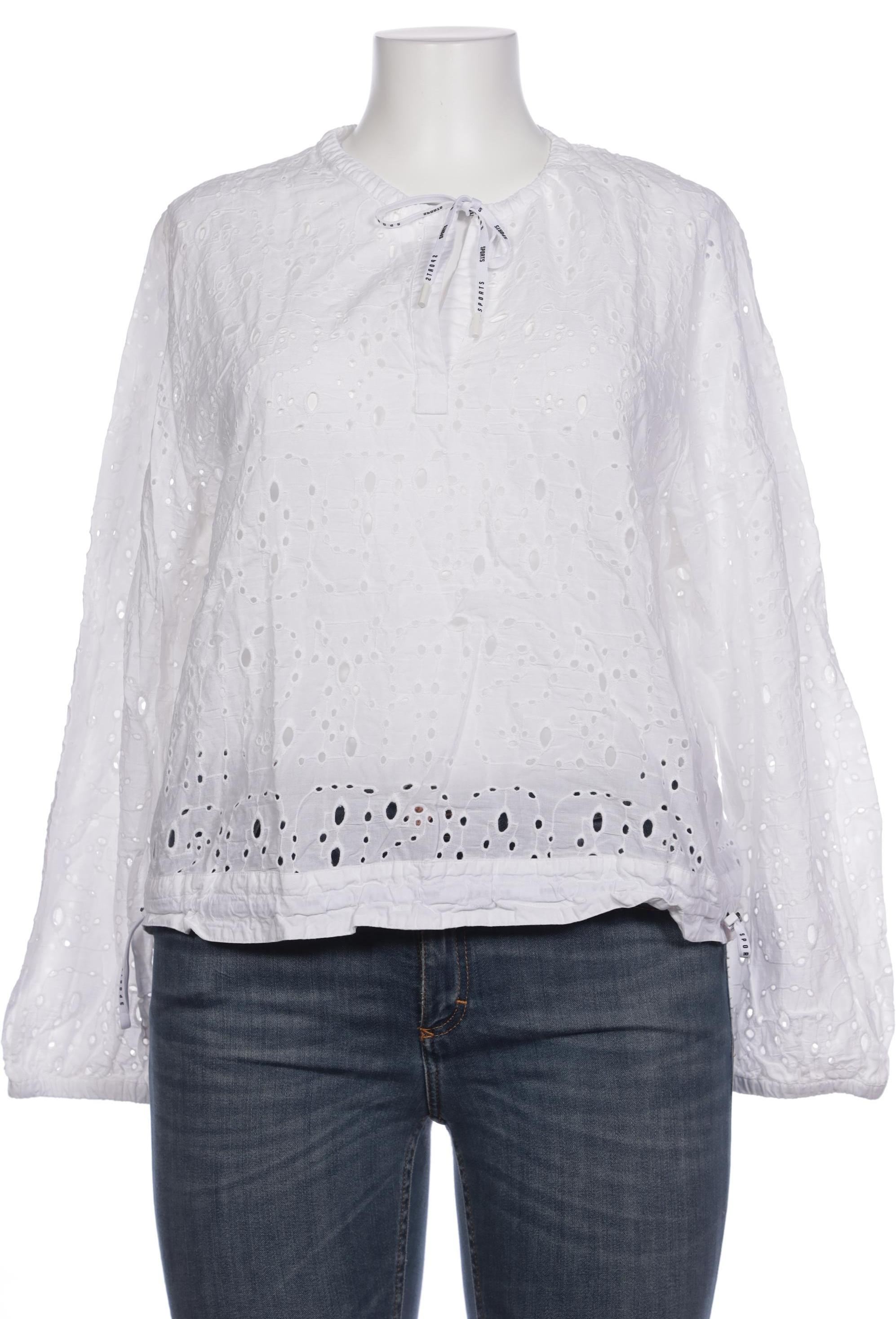 

Marc Cain Damen Bluse, weiß, Gr. 44
