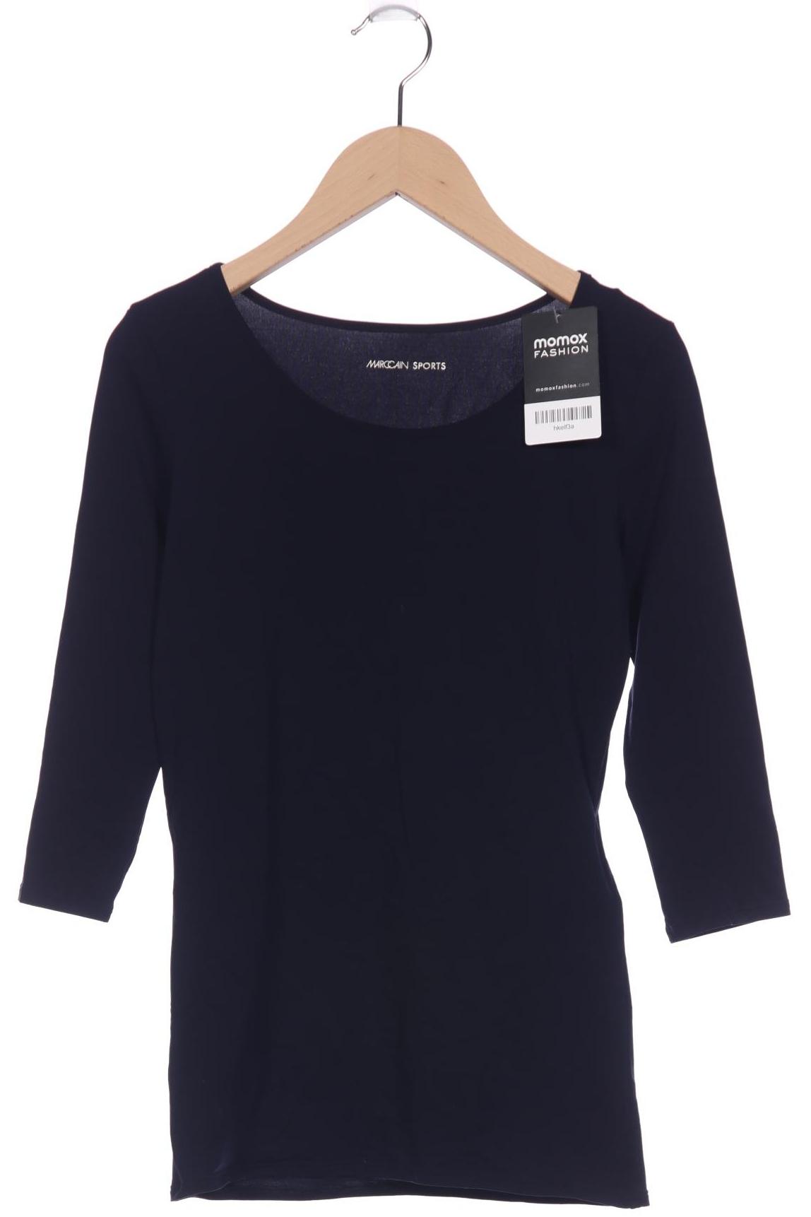 

Marc Cain Damen Langarmshirt, marineblau, Gr. 36
