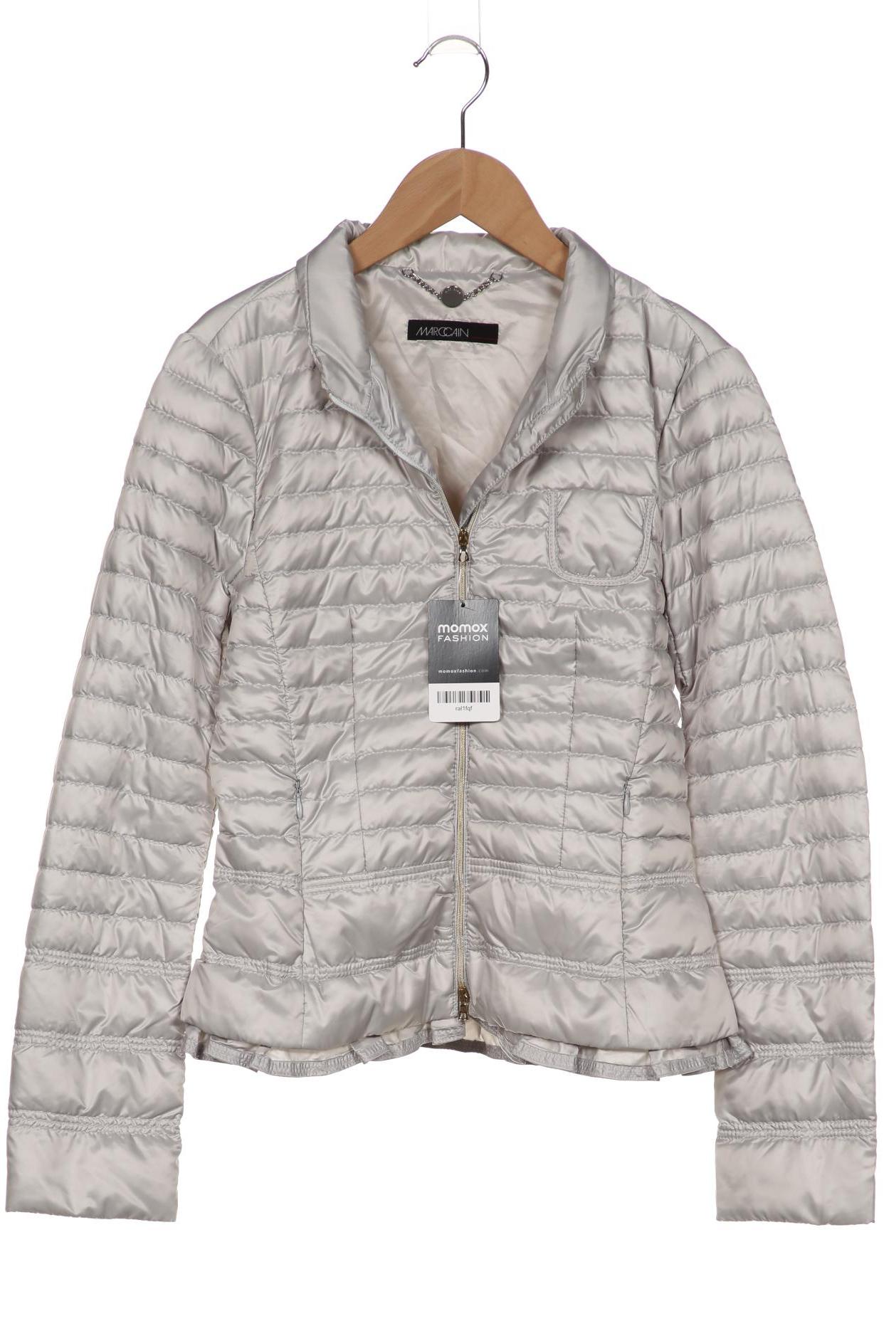 

Marc Cain Damen Jacke, silber, Gr. 34