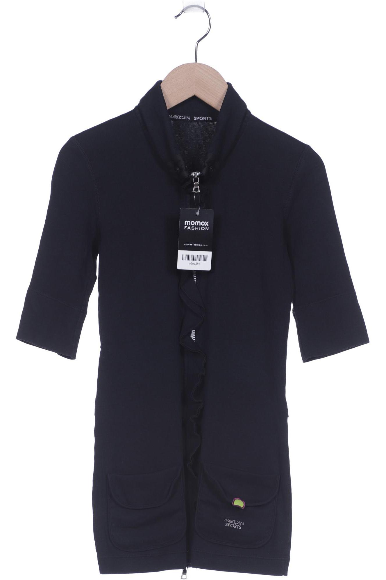 

Marc Cain Damen Strickjacke, schwarz, Gr. 34