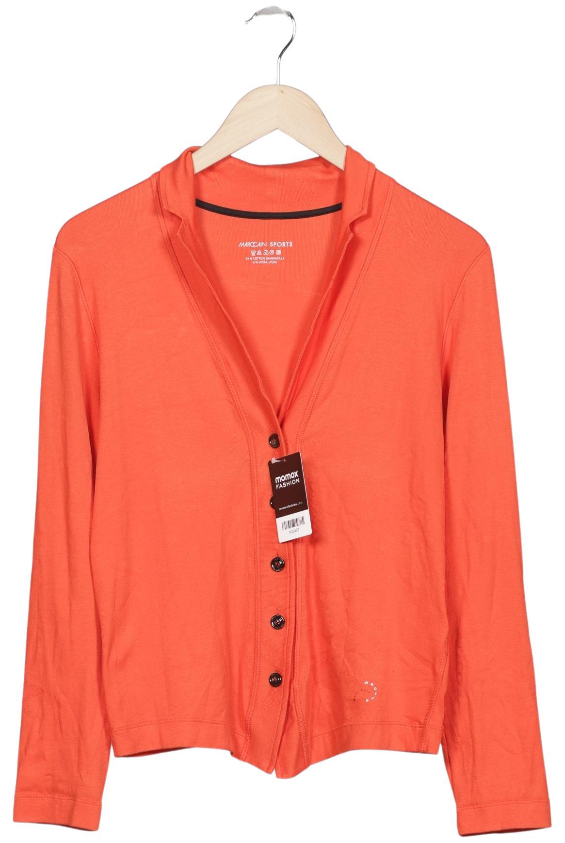 

Marc Cain Damen Strickjacke, orange, Gr. 42