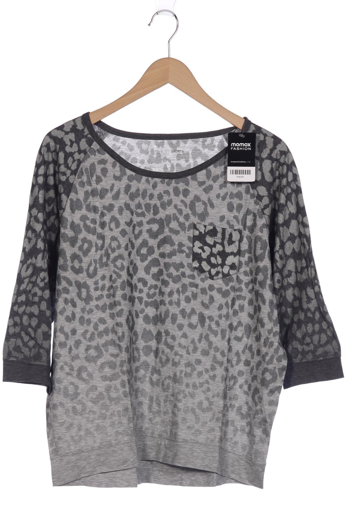 

Marc Cain Damen Langarmshirt, grau, Gr. 38