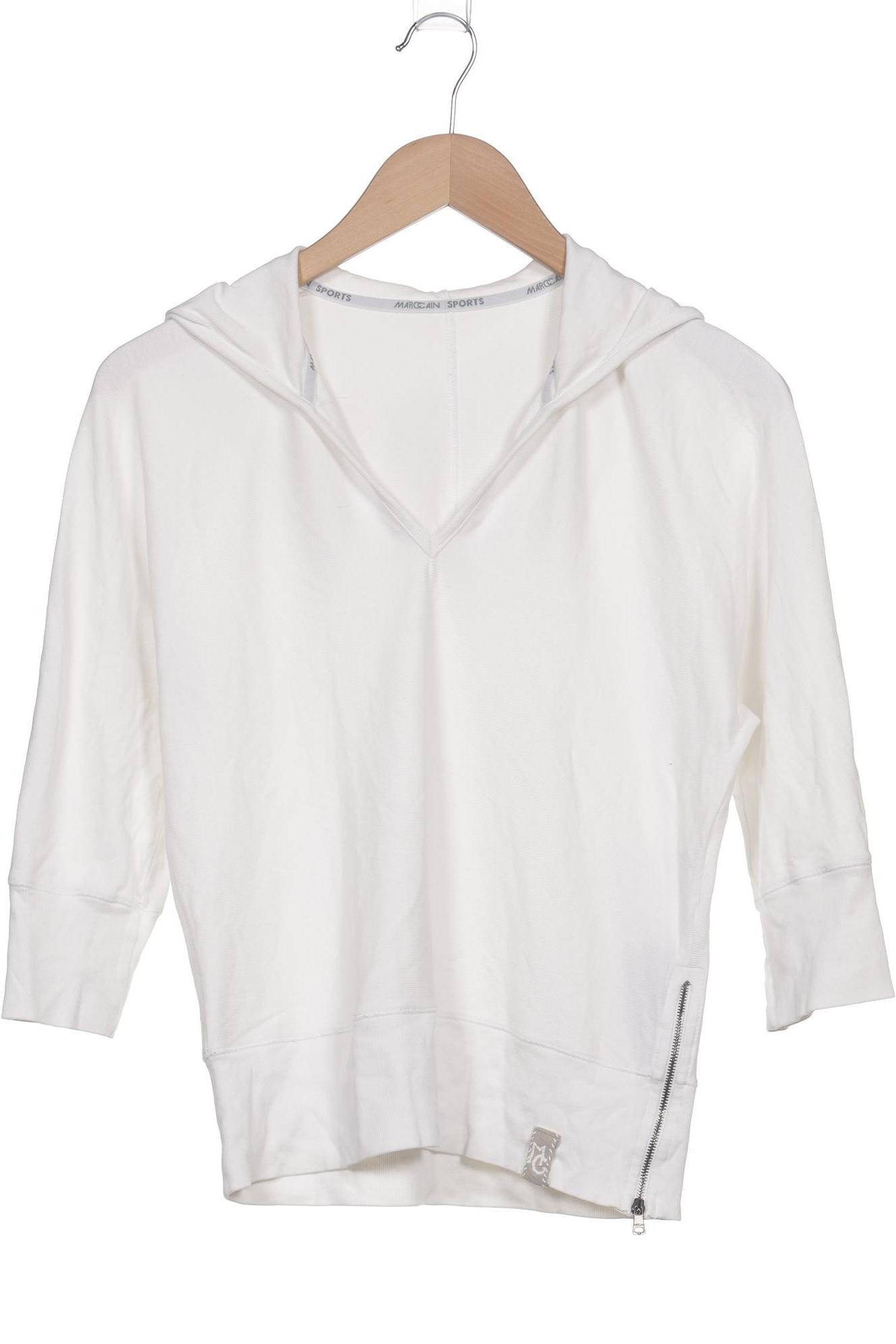 

Marc Cain Damen Kapuzenpullover, weiß, Gr. 40
