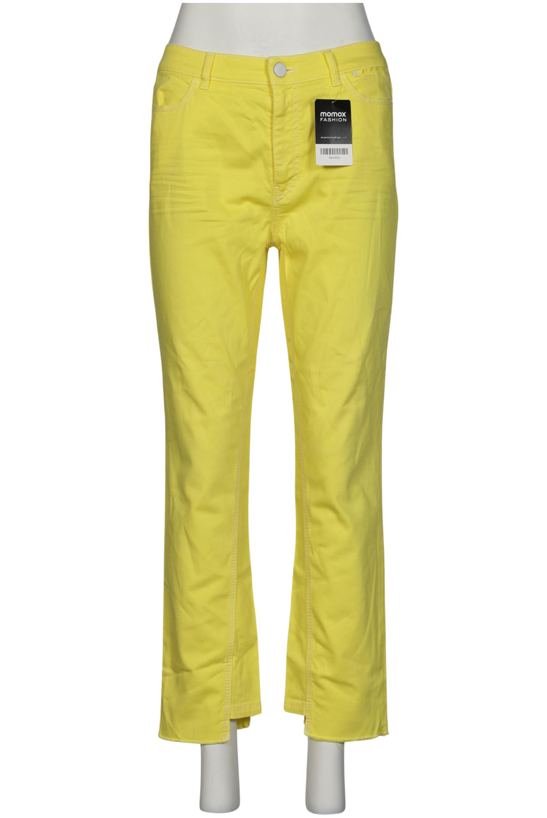 

Marc Cain Damen Jeans, gelb, Gr. 38
