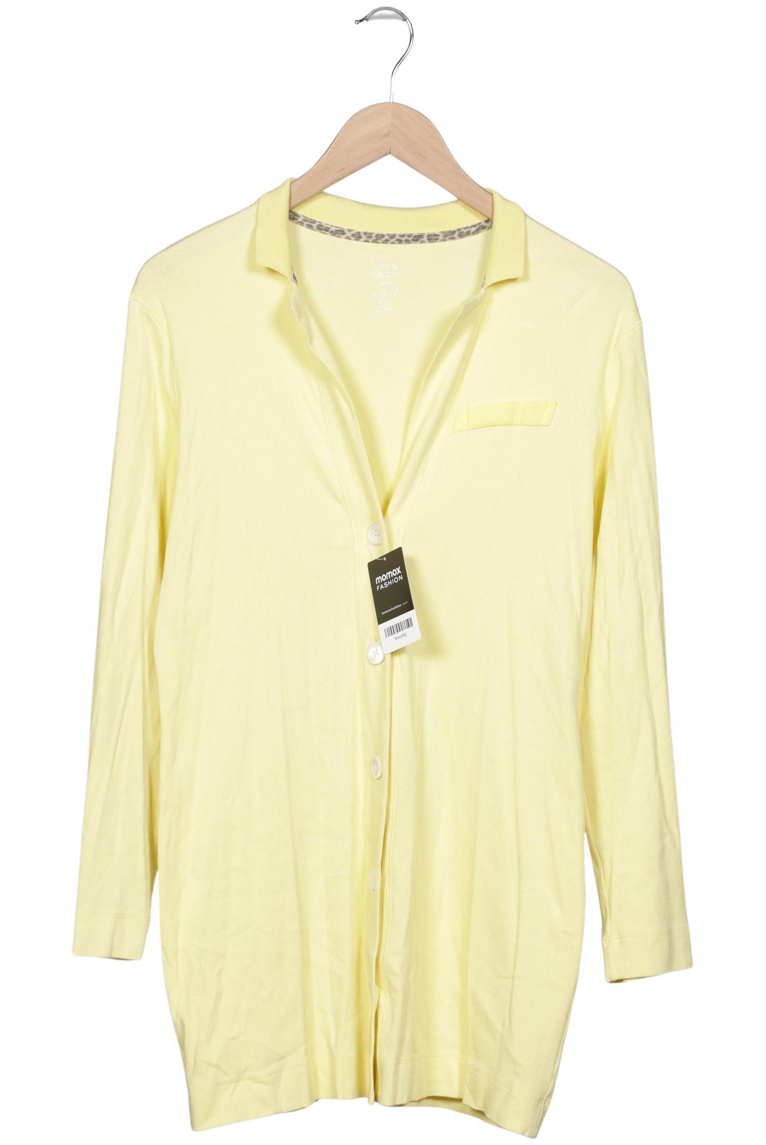 

Marc Cain Damen Strickjacke, gelb, Gr. 44