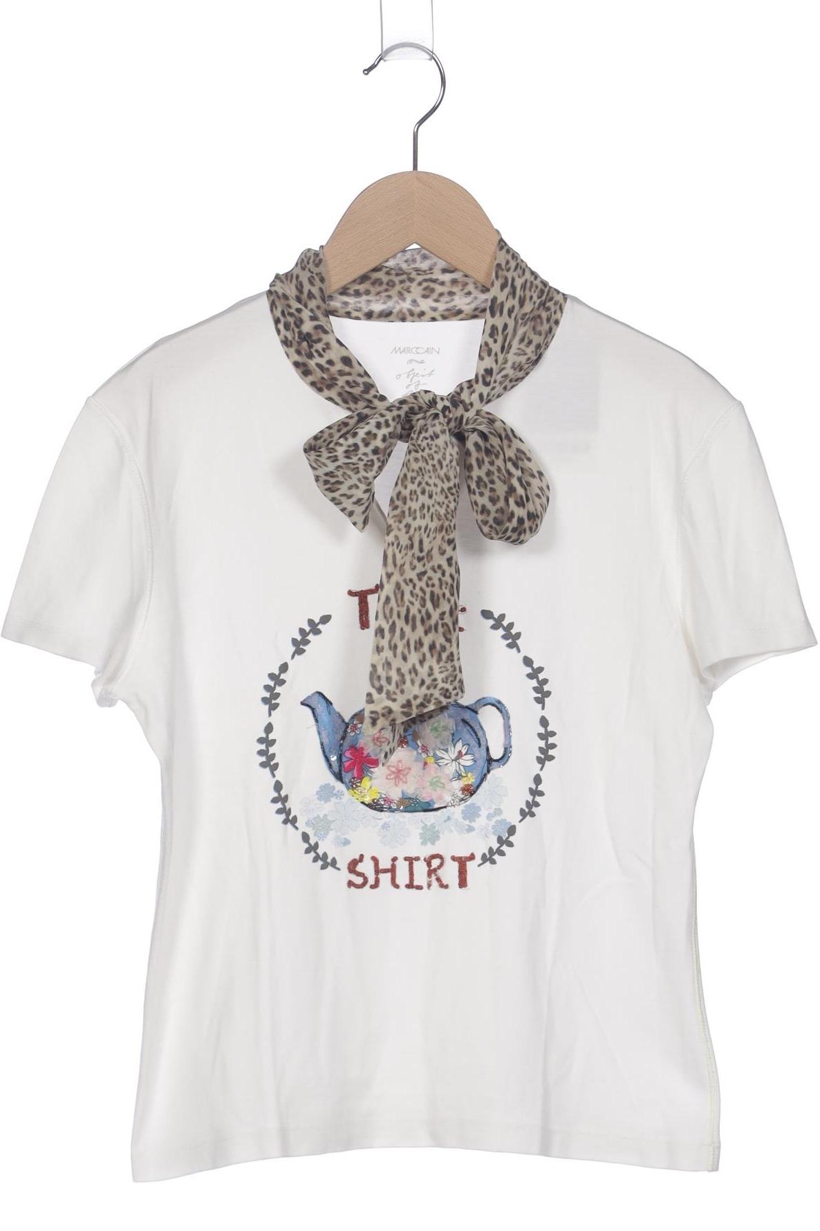 

Marc Cain Damen T-Shirt, weiß, Gr. 36