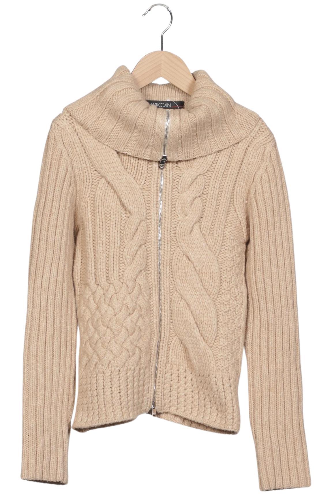 

Marc Cain Damen Strickjacke, beige, Gr. 36