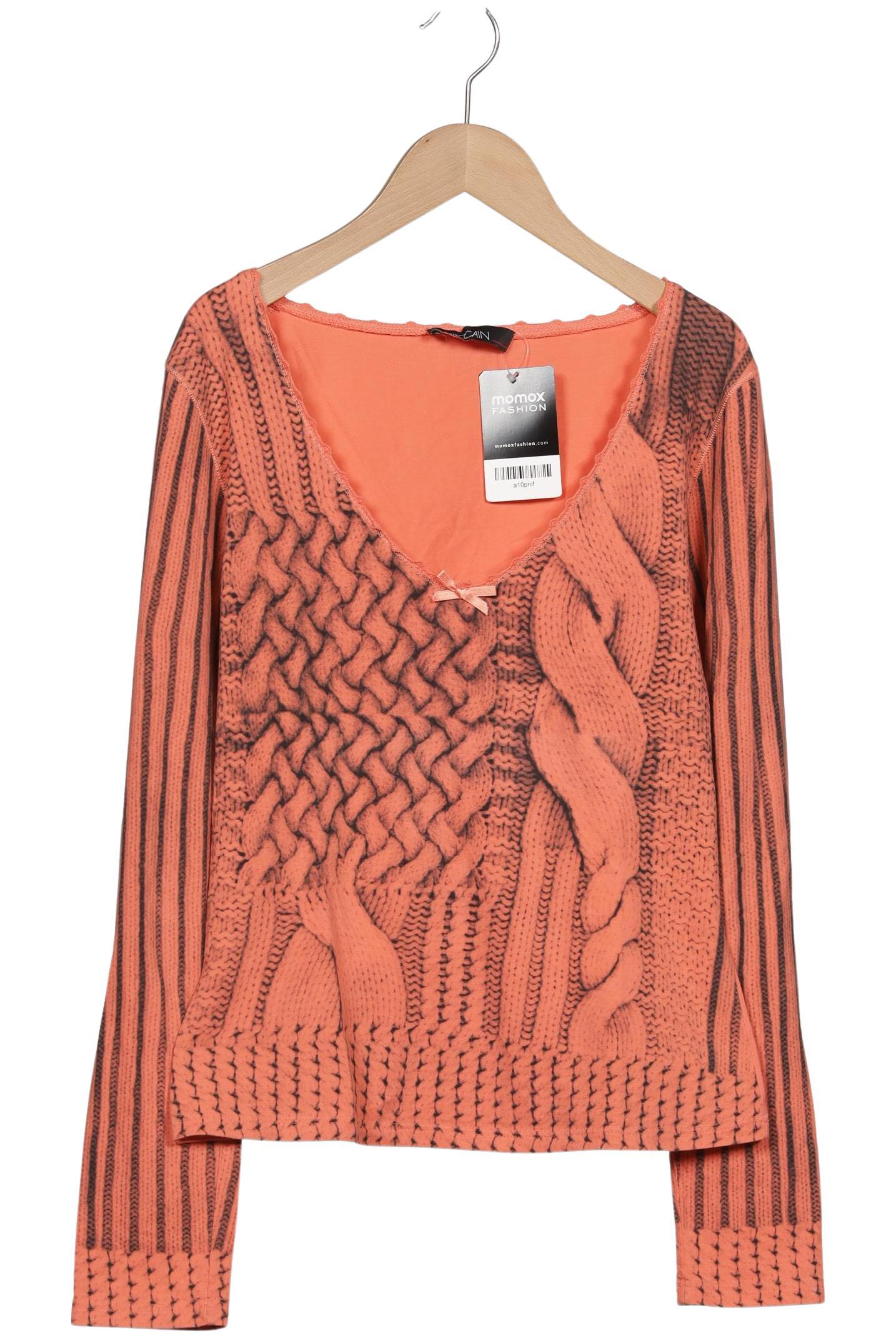 

Marc Cain Damen Langarmshirt, orange, Gr. 38