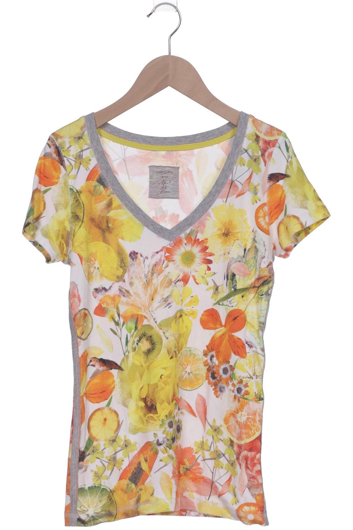 

Marc Cain Damen T-Shirt, gelb, Gr. 38