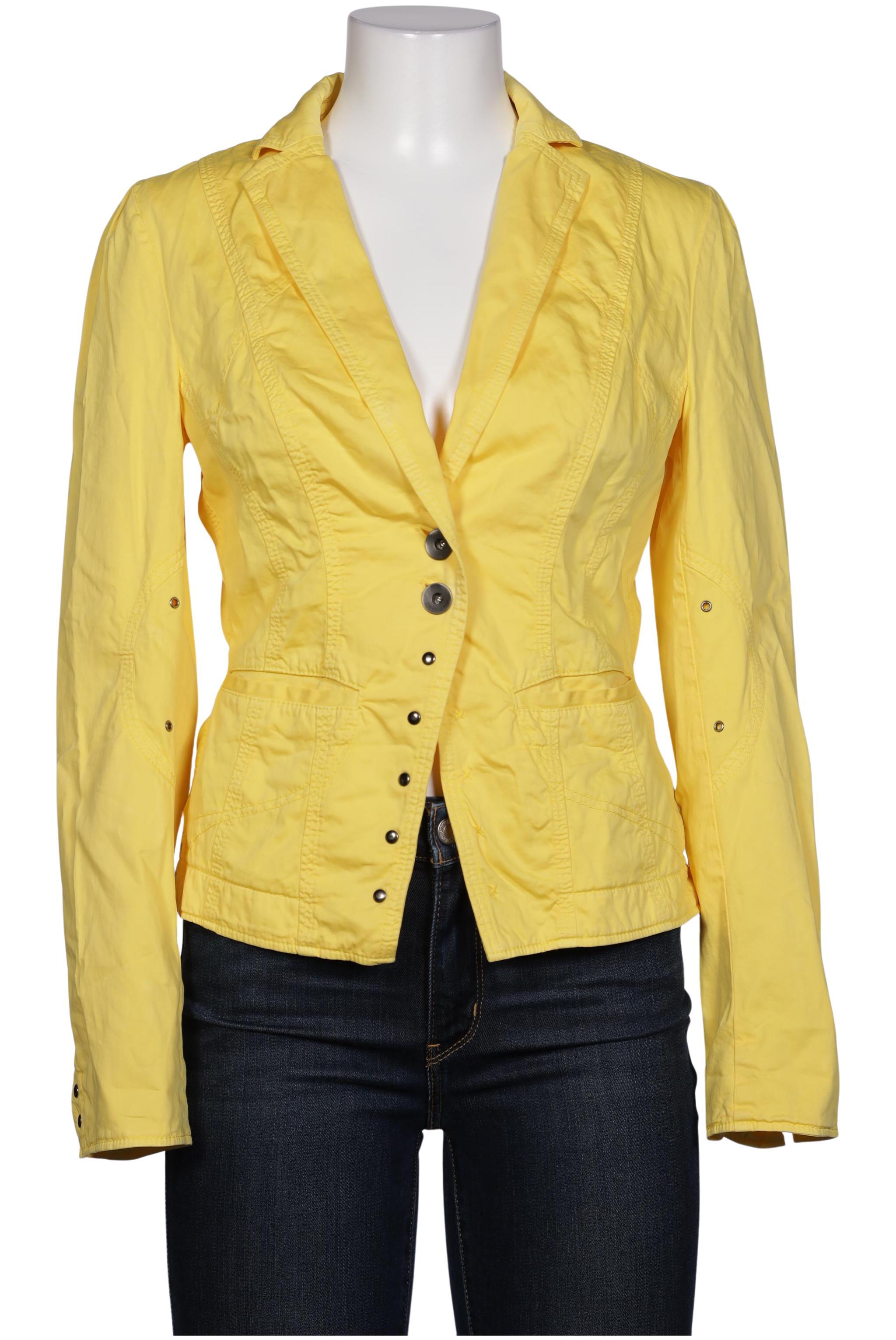 

Marc Cain Damen Blazer, gelb, Gr. 38