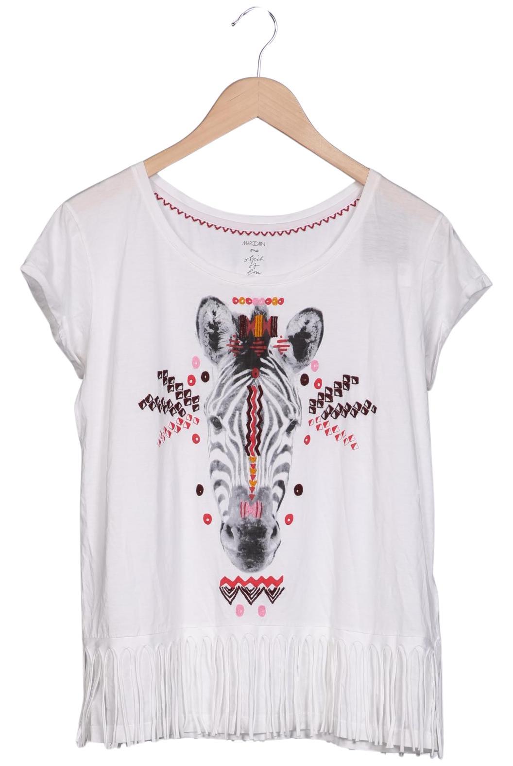 

Marc Cain Damen T-Shirt, weiß, Gr. 38