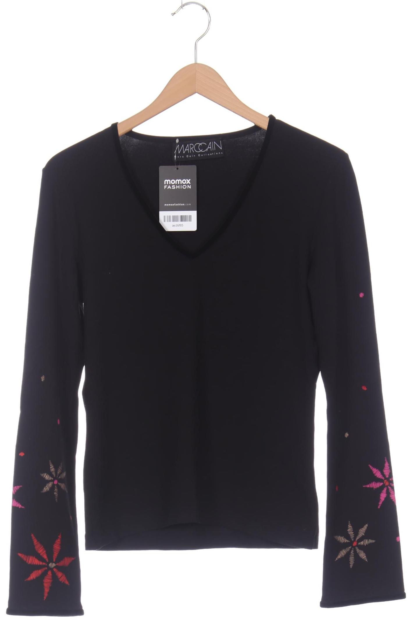 

Marc Cain Damen Langarmshirt, schwarz, Gr. 38