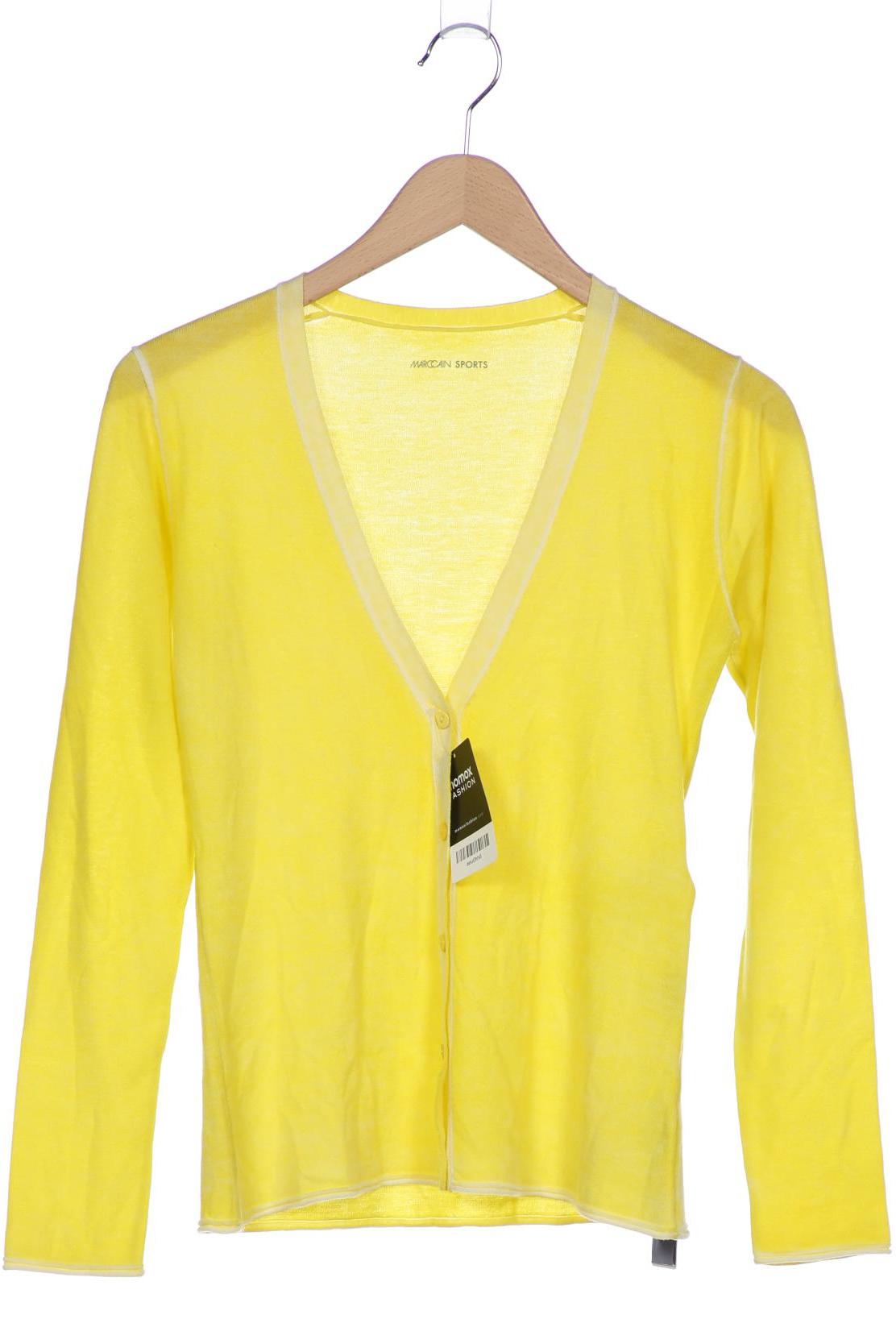 

Marc Cain Damen Strickjacke, gelb, Gr. 34