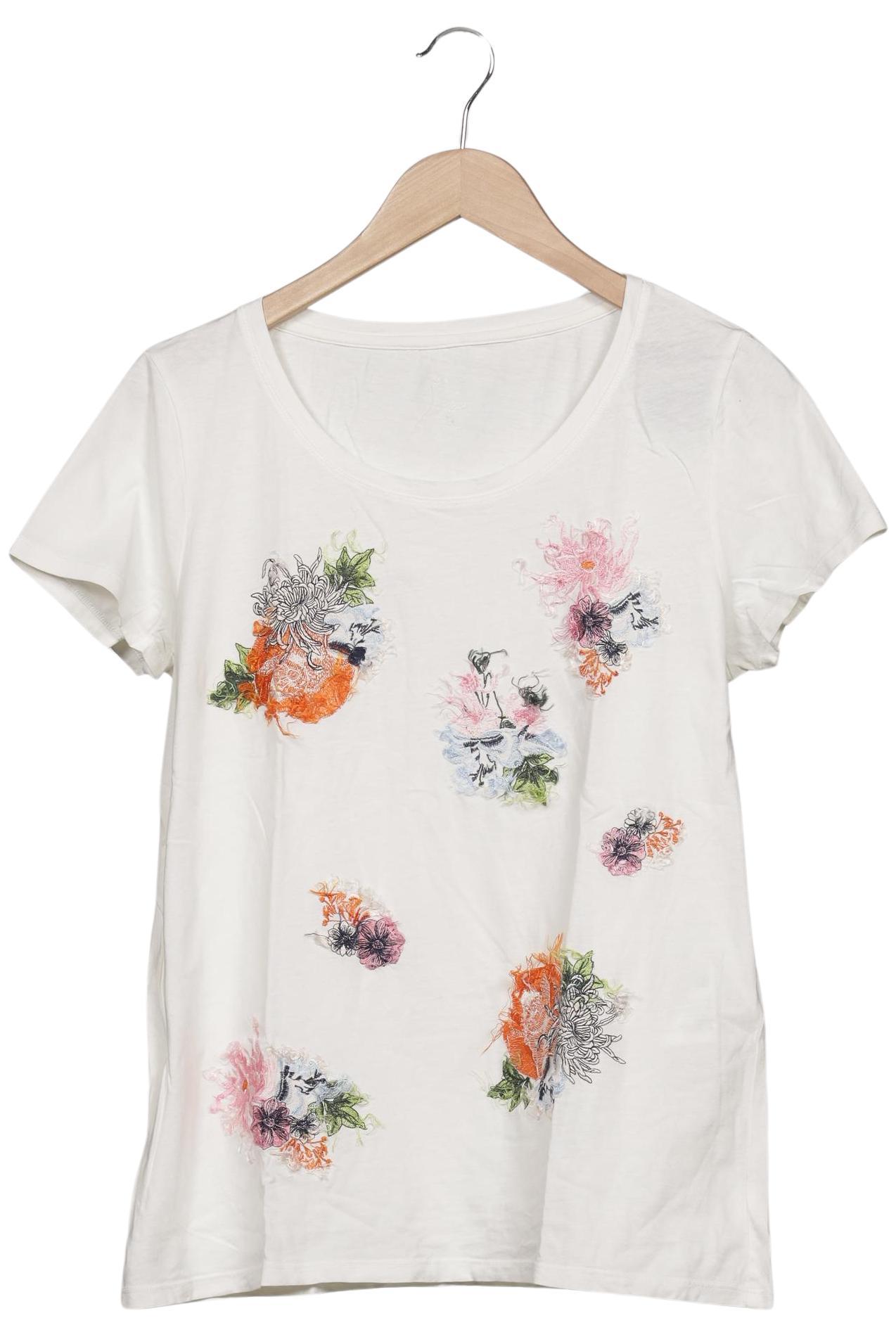 

Marc Cain Damen T-Shirt, weiß, Gr. 40