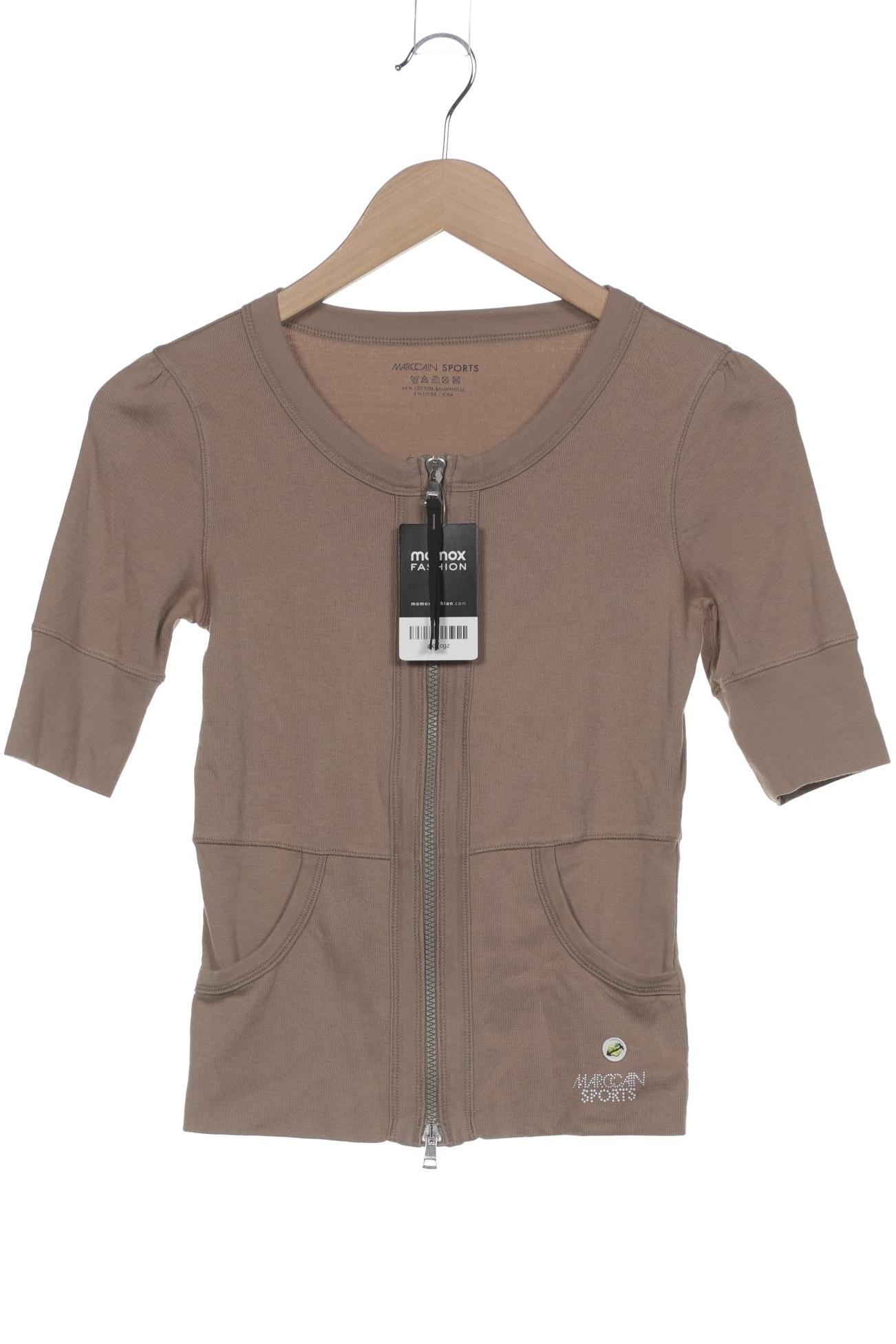 

Marc Cain Damen Strickjacke, braun, Gr. 36
