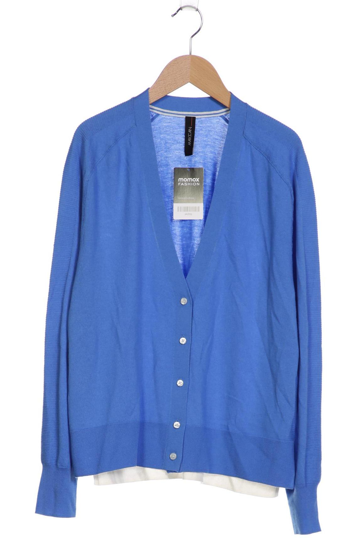

Marc Cain Damen Strickjacke, blau, Gr. 42