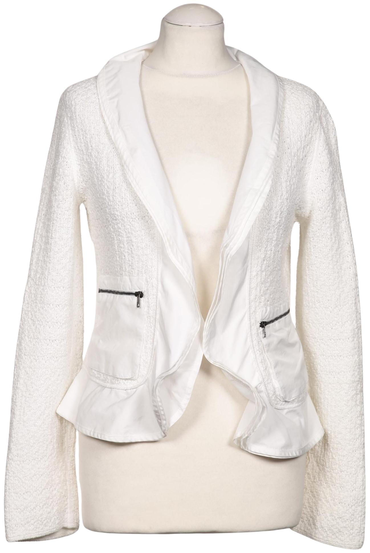 

Marc Cain Damen Strickjacke, weiß, Gr. 38