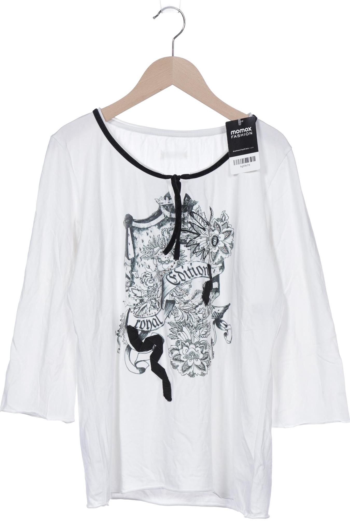 

Marc Cain Damen Langarmshirt, weiß, Gr. 42