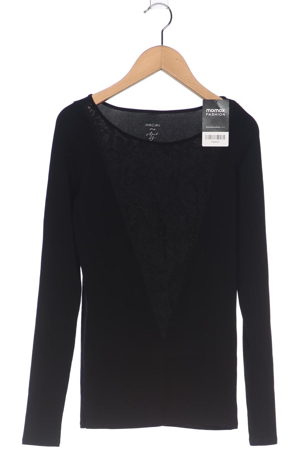 

Marc Cain Damen Langarmshirt, schwarz, Gr. 34