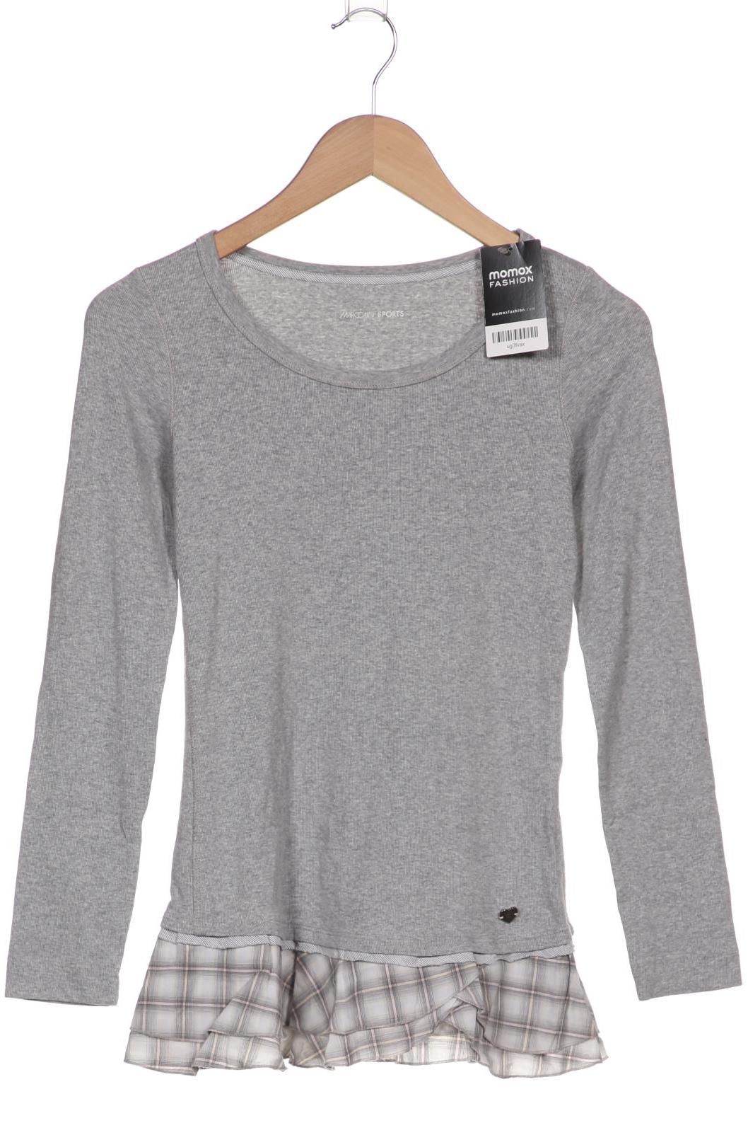 

Marc Cain Damen Langarmshirt, grau, Gr. 30