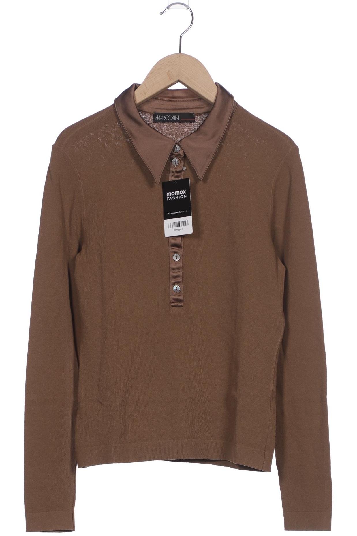 

Marc Cain Damen Poloshirt, braun, Gr. 36
