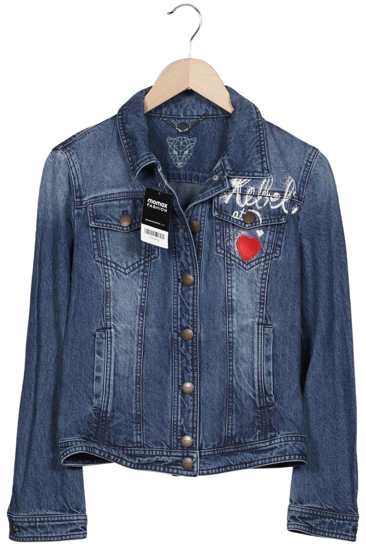 

Marc Cain Damen Jacke, blau, Gr. 40