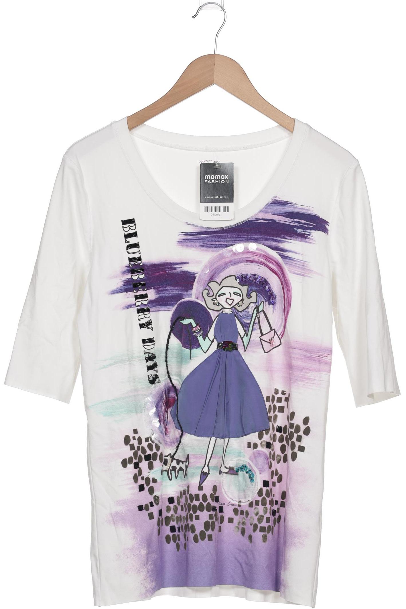 

Marc Cain Damen T-Shirt, weiß, Gr. 42