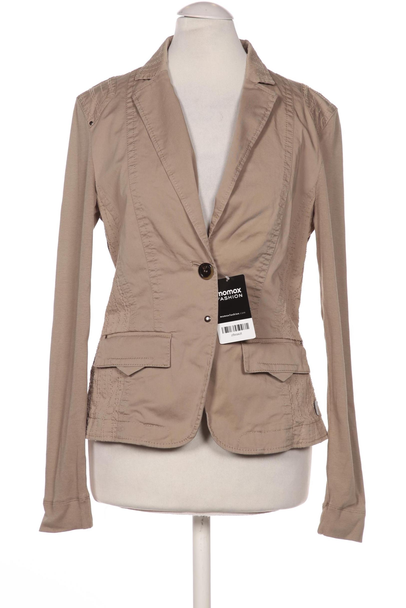 

Marc Cain Damen Blazer, beige, Gr. 38