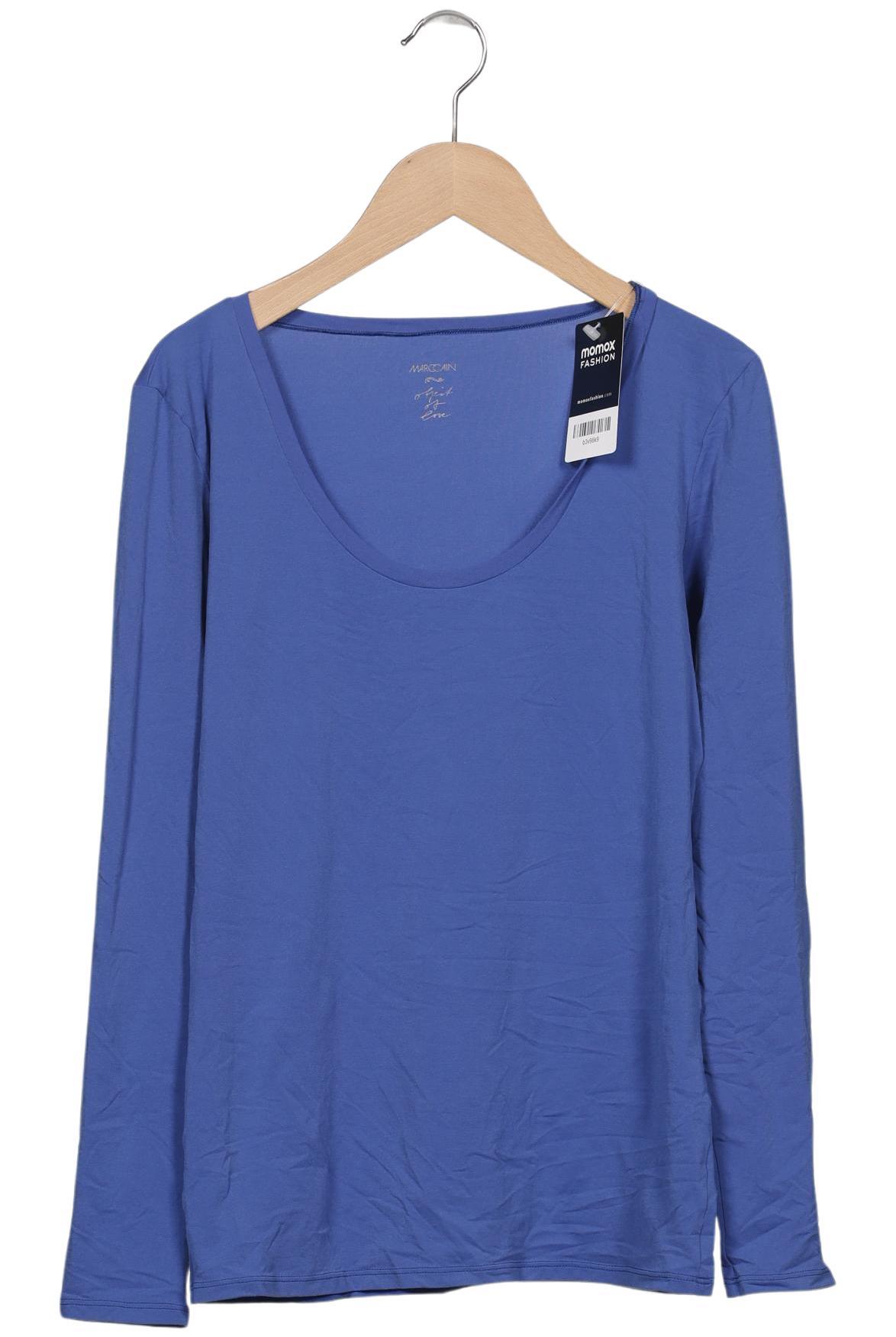 

Marc Cain Damen Langarmshirt, blau, Gr. 36