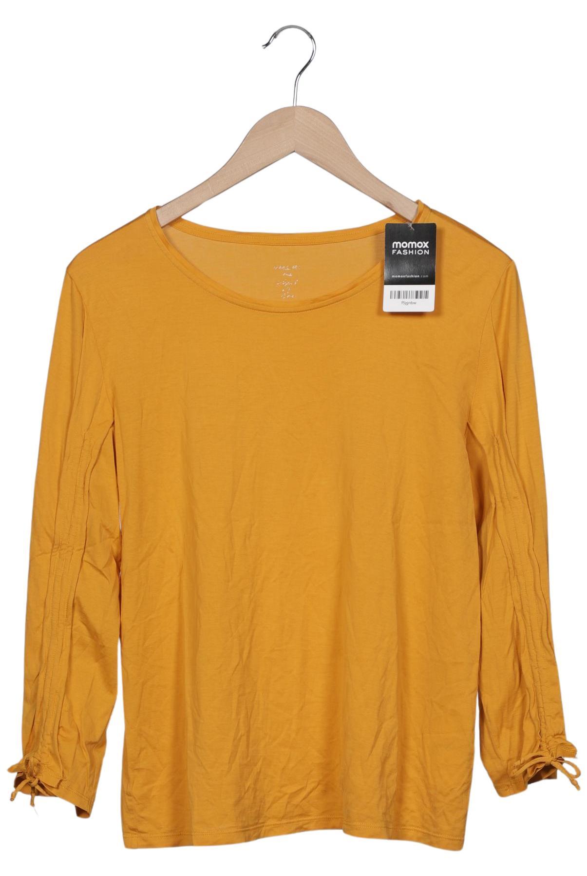 

Marc Cain Damen Langarmshirt, gelb, Gr. 40