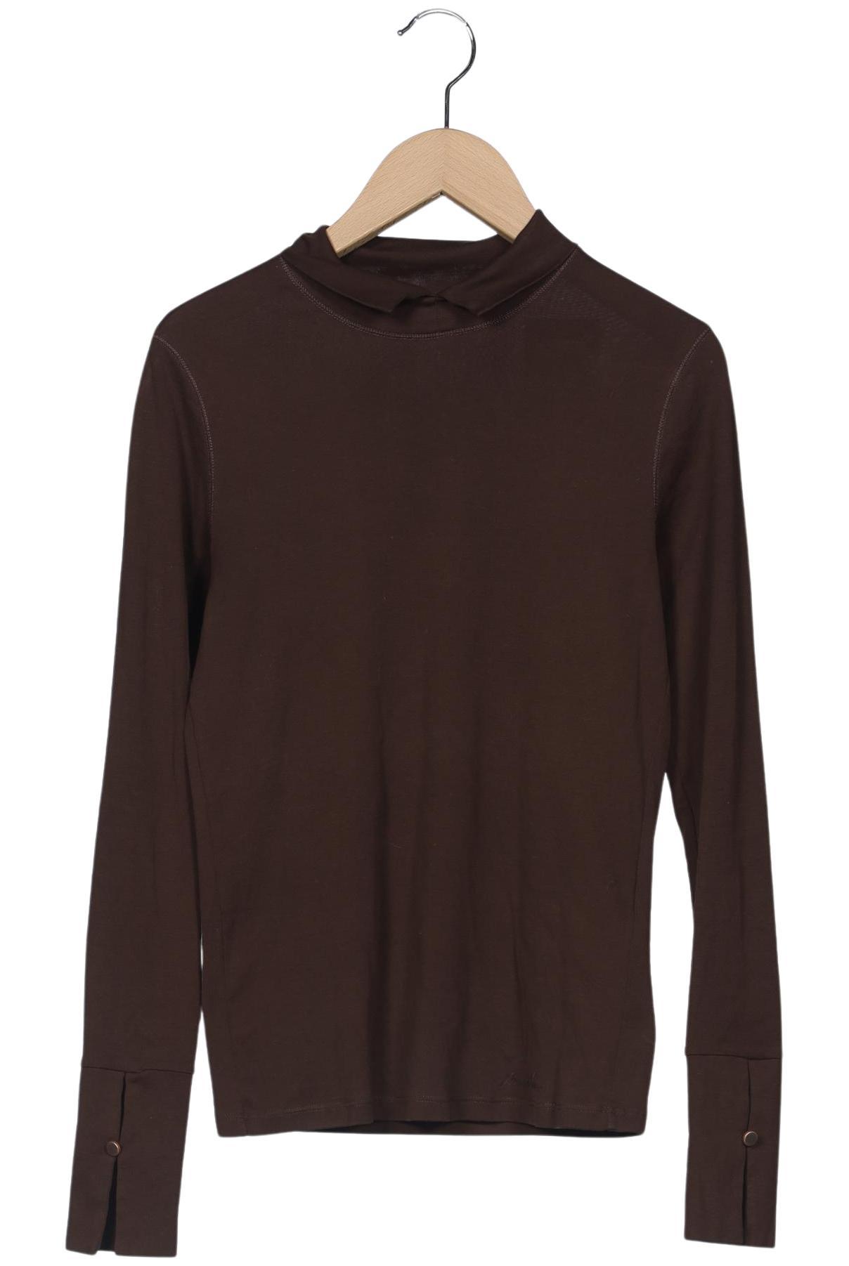 

Marc Cain Damen Langarmshirt, braun, Gr. 34