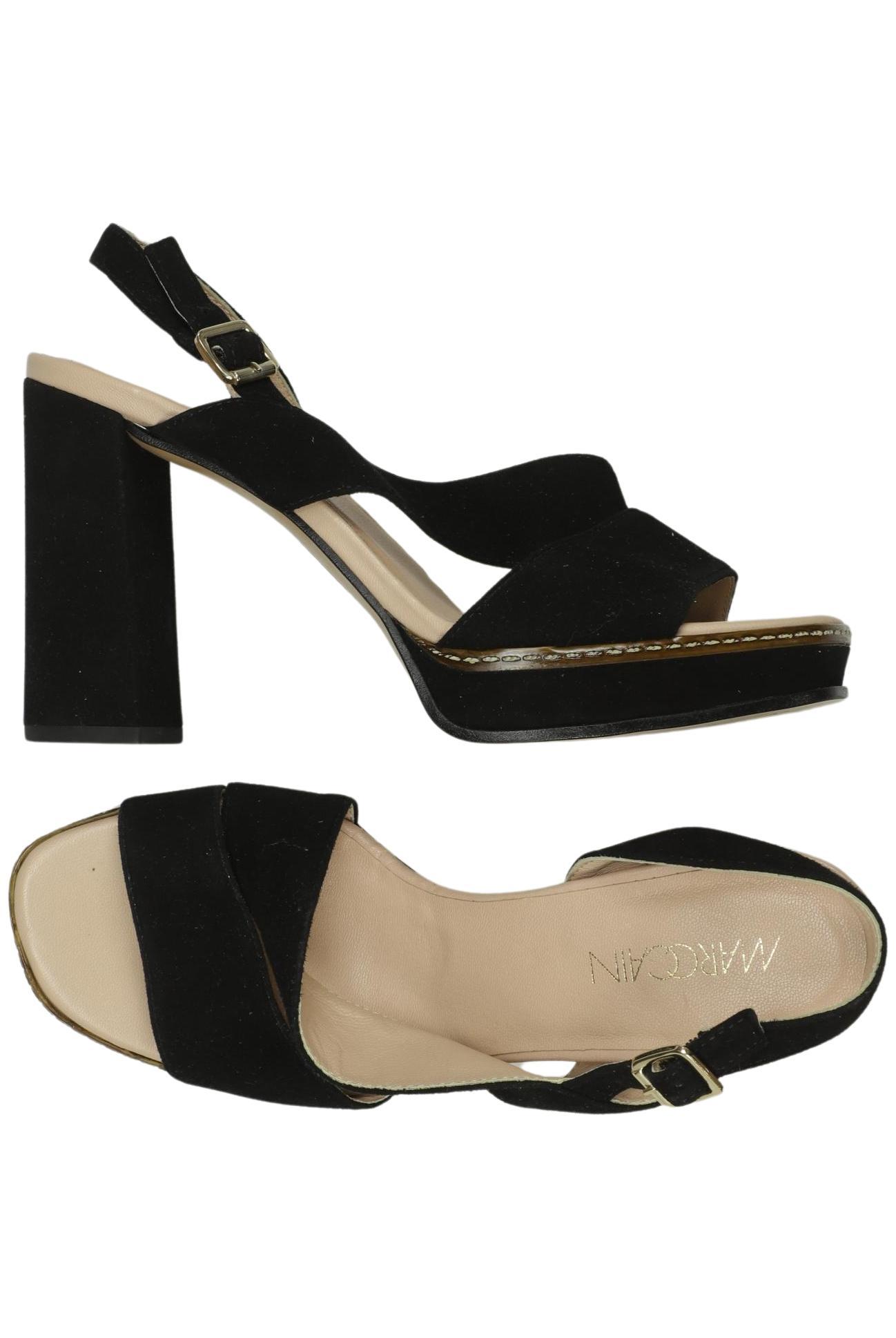 

Marc Cain Damen Sandale, schwarz, Gr. 40