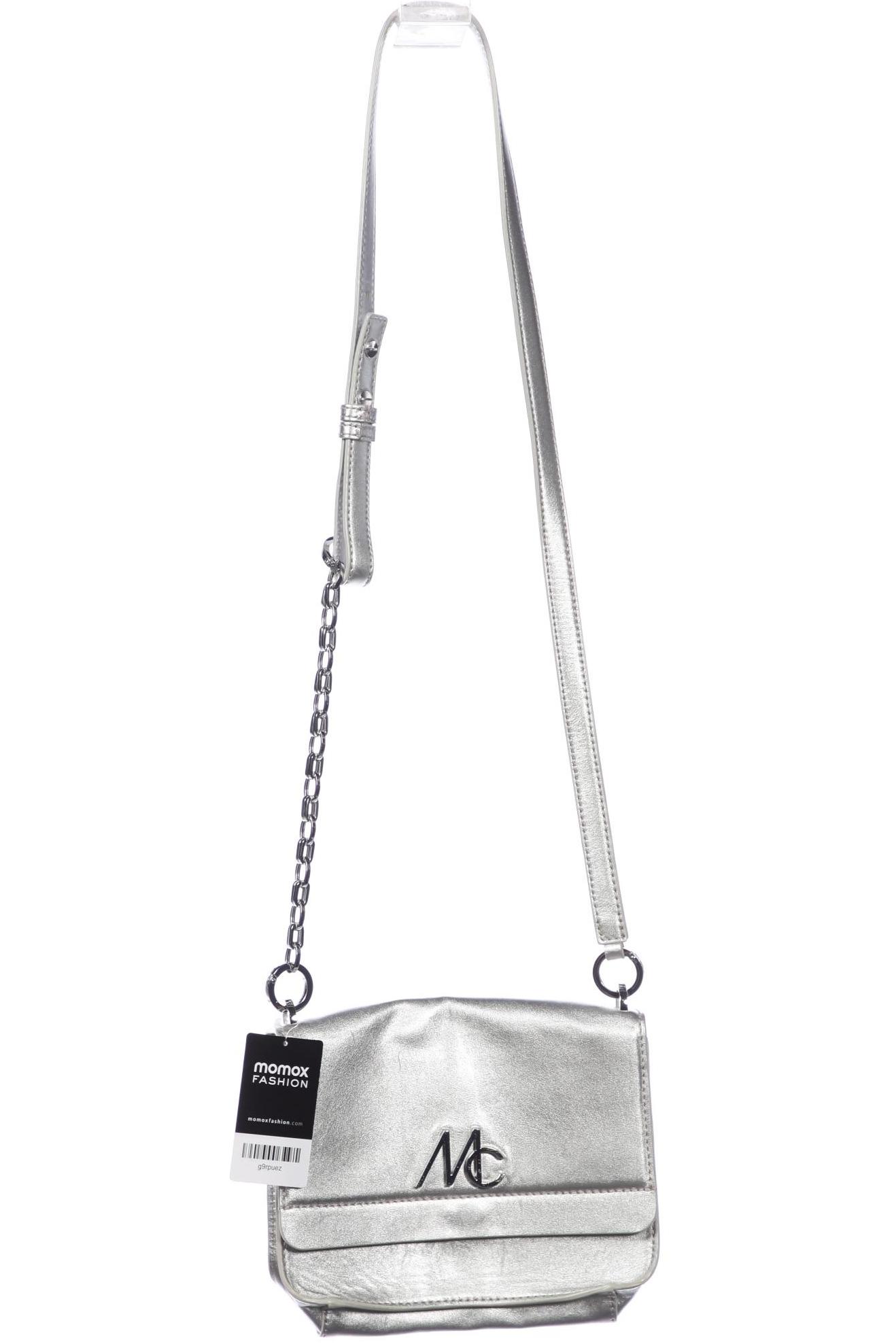 

Marc Cain Damen Handtasche, silber, Gr.