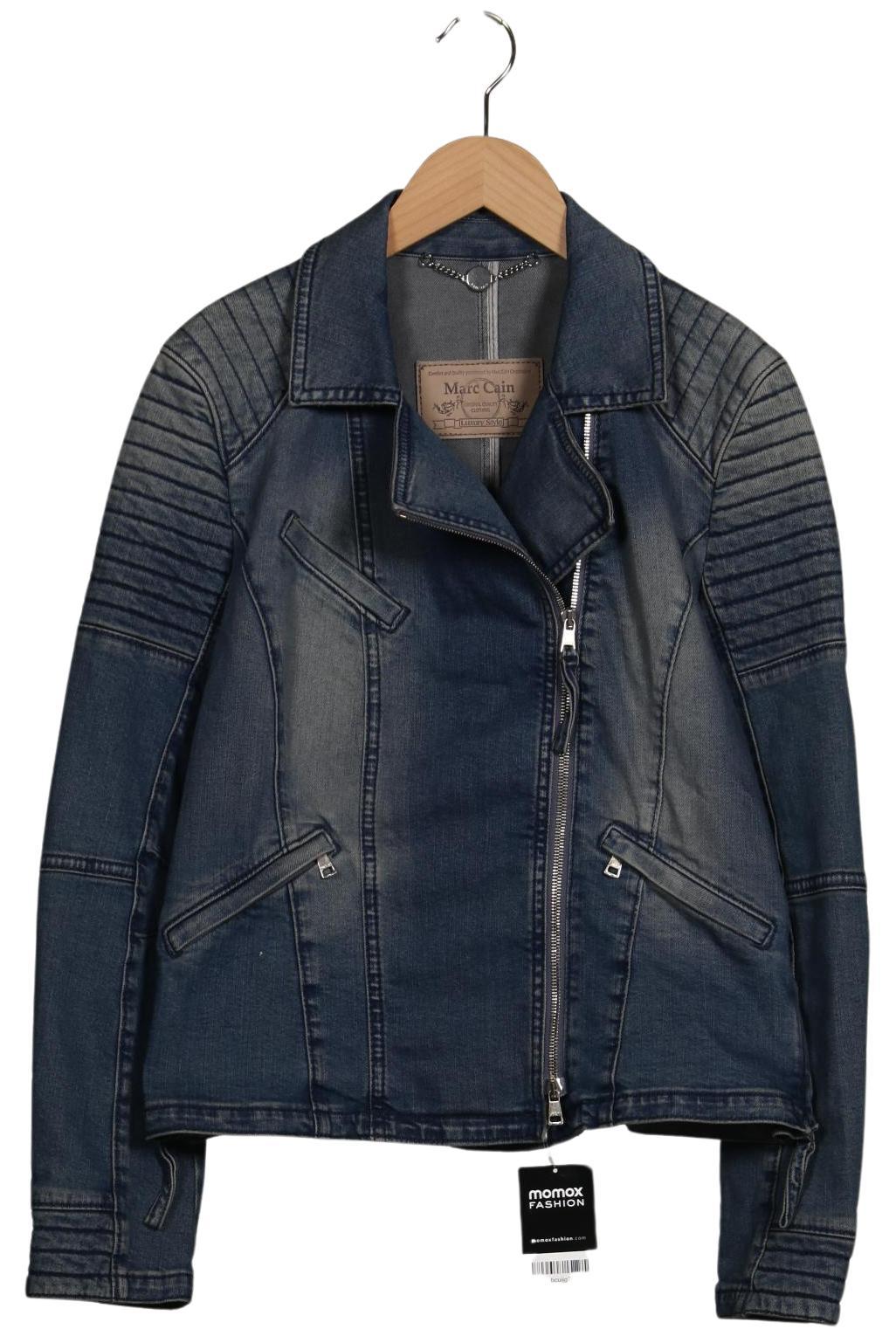 

Marc Cain Damen Jacke, blau, Gr. 40