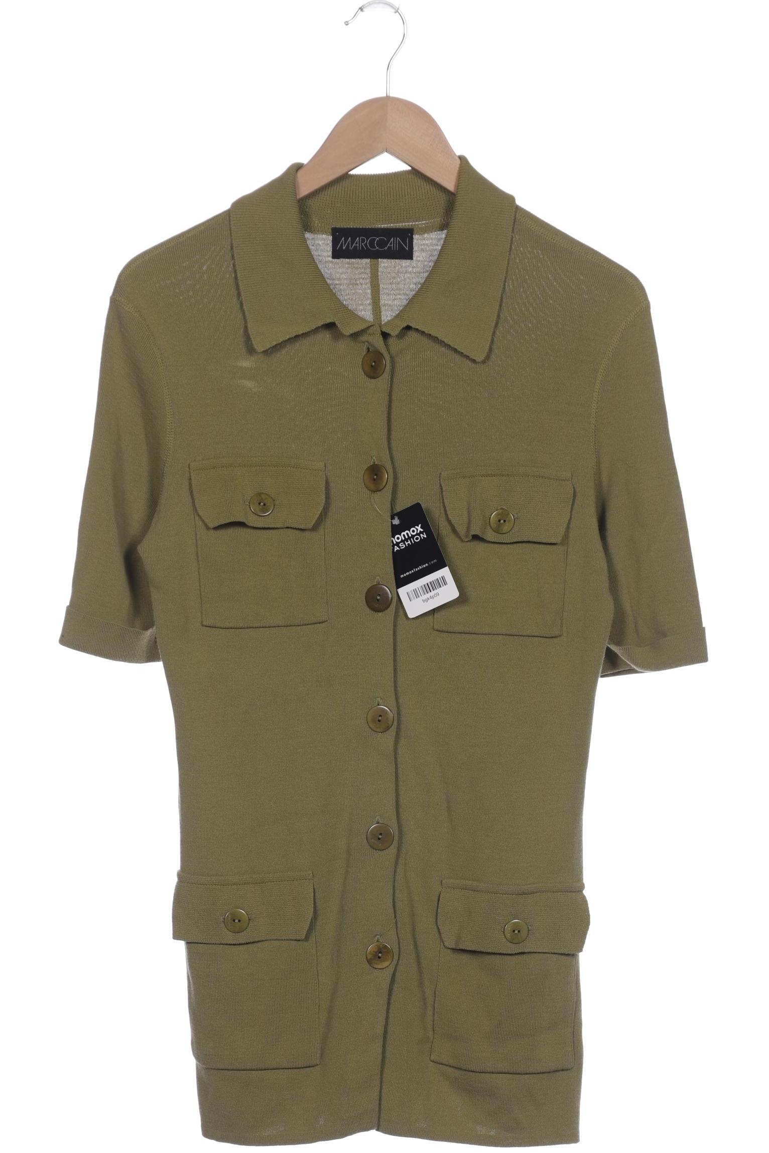 

Marc Cain Damen Strickjacke, grün, Gr. 36