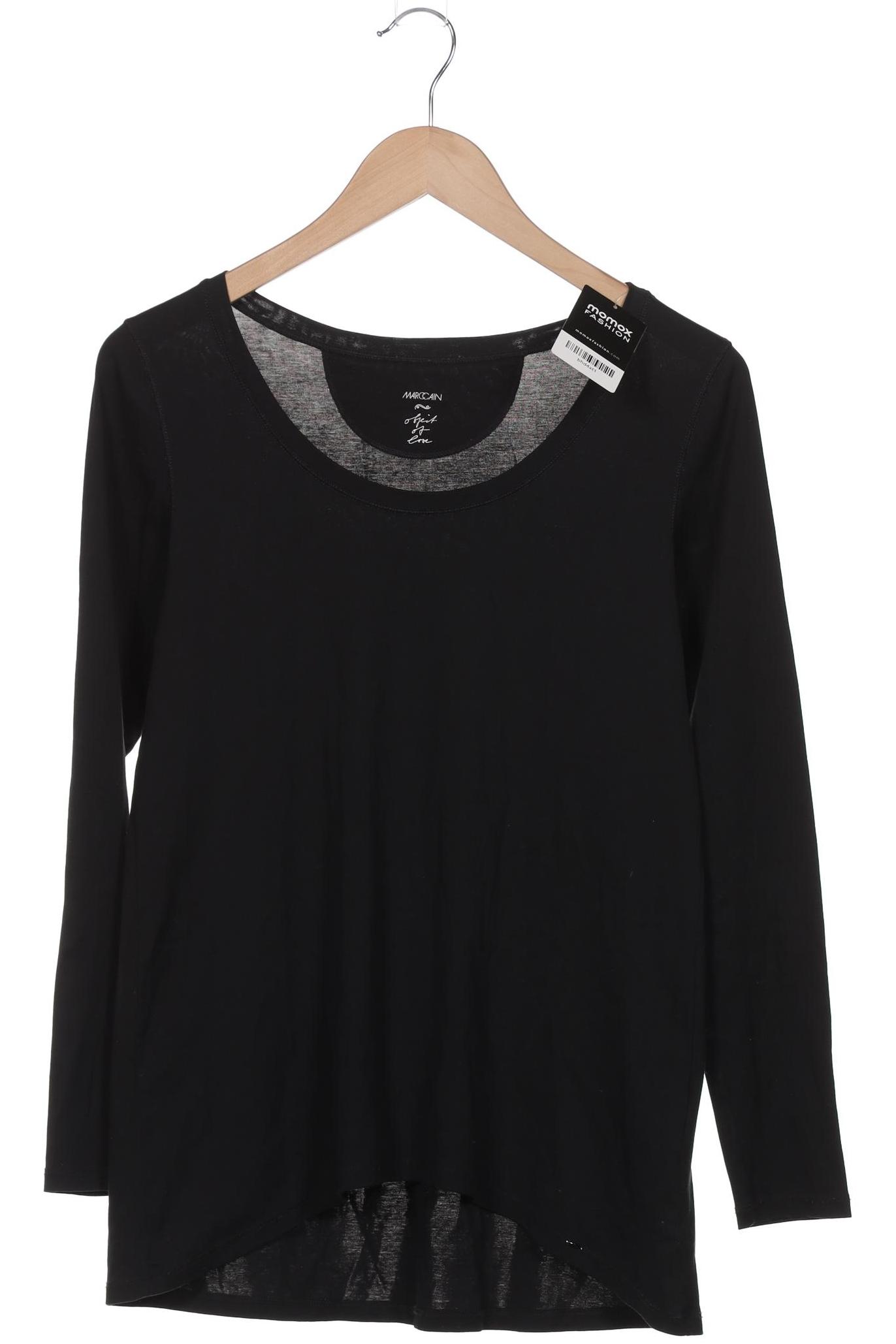 

Marc Cain Damen Langarmshirt, schwarz, Gr. 38